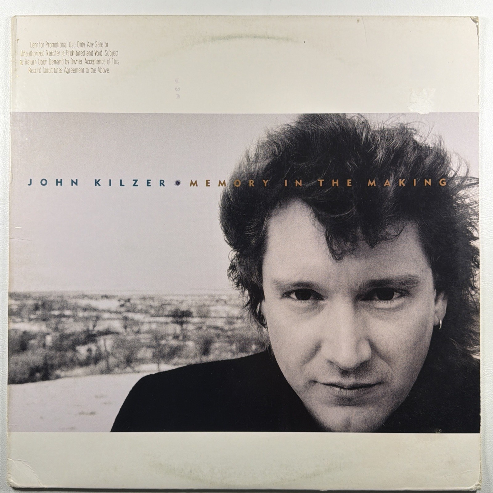John Kilzer – Memory In The Making LP Geffen Records GHS 24190 NM 1988 Promo