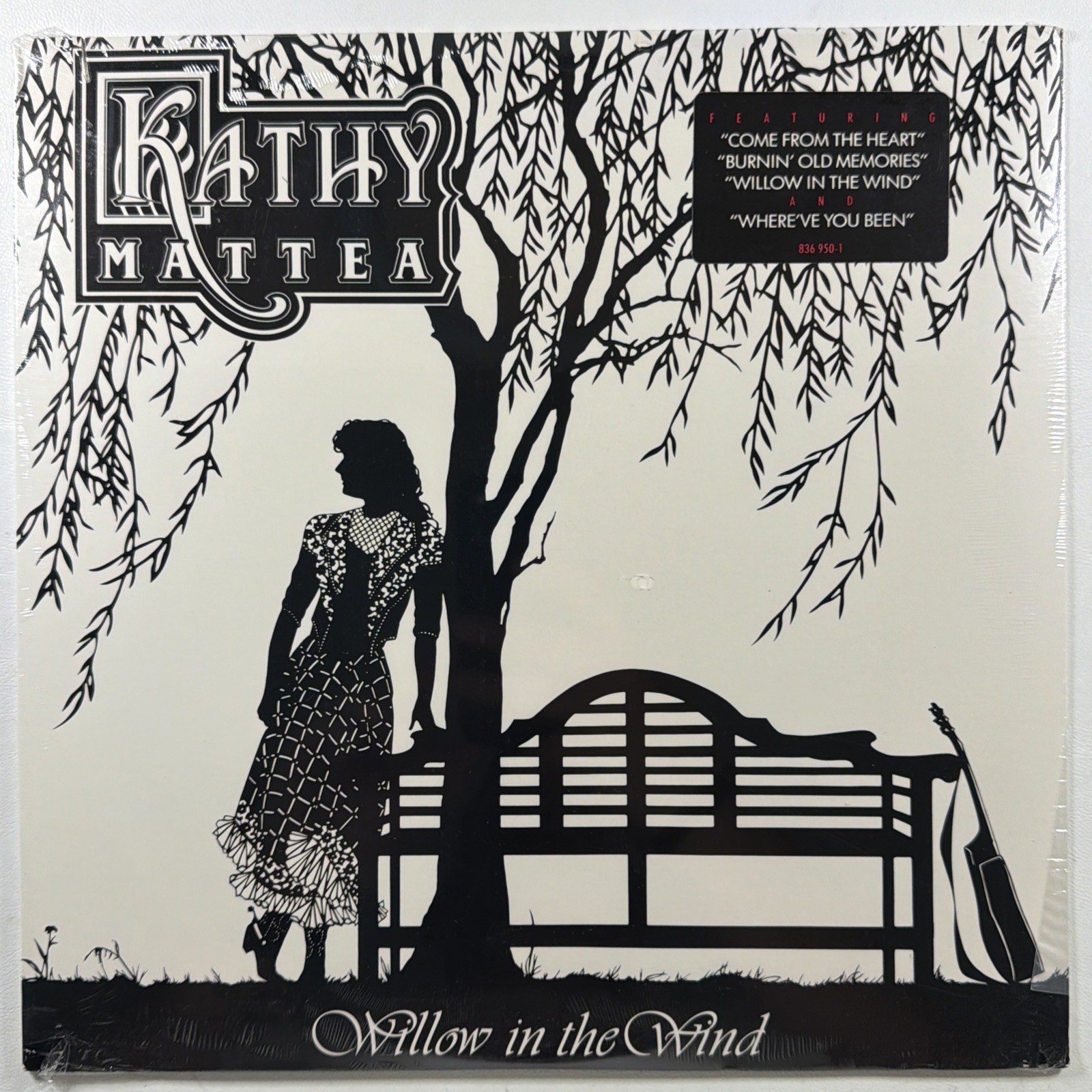 Kathy Mattea - Willow In The Wind LP Mercury 836-950-1 Sealed 1989 Hype
