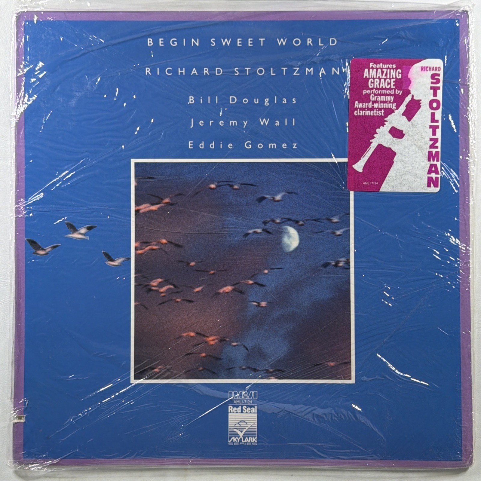 Richard Stoltzman - Begin Sweet World LP RCA Red Seal AMLI-7124 Sealed 1986 Jazz