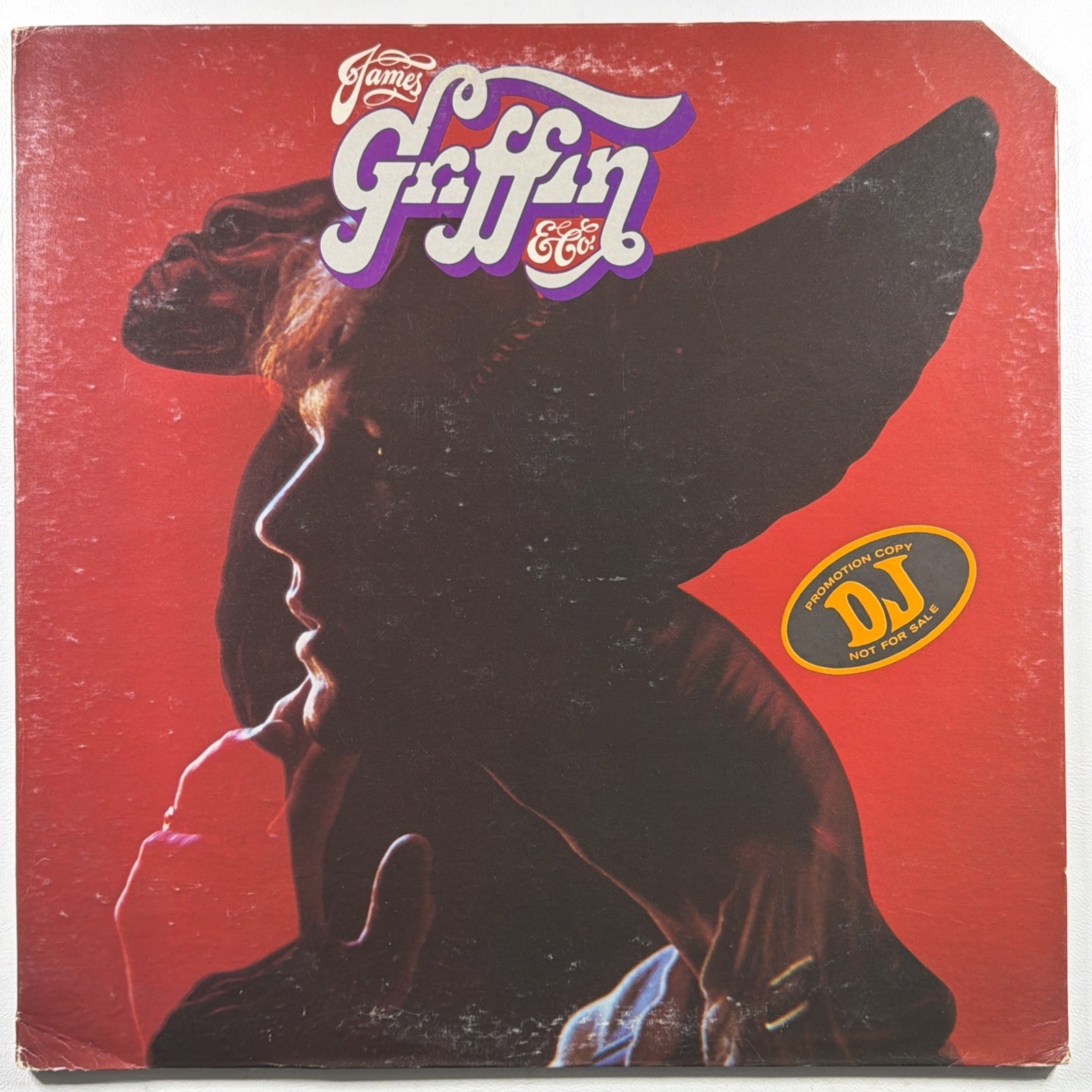 James Griffin - Breakin' Up Is Easy LP Polydor PD 6018 NM 1973 Promo Gate Insert