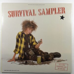 Survival Sampler LP Sound Rations SR-1A Promo VG+ 1984 China Crisis The Church