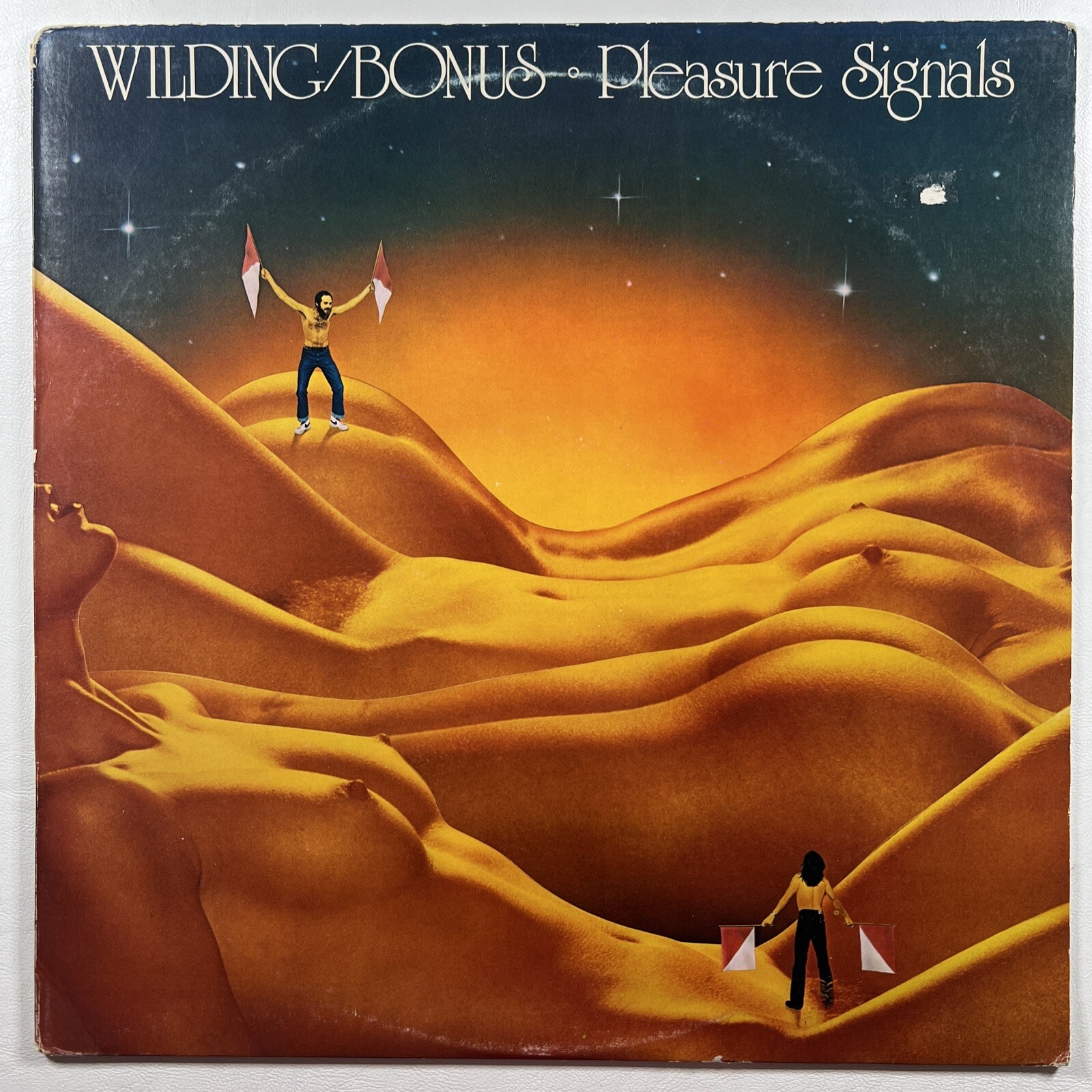 Wilding/Bonus “Pleasure Signals” LP/VISA IMP 7003 (VG+) 1978