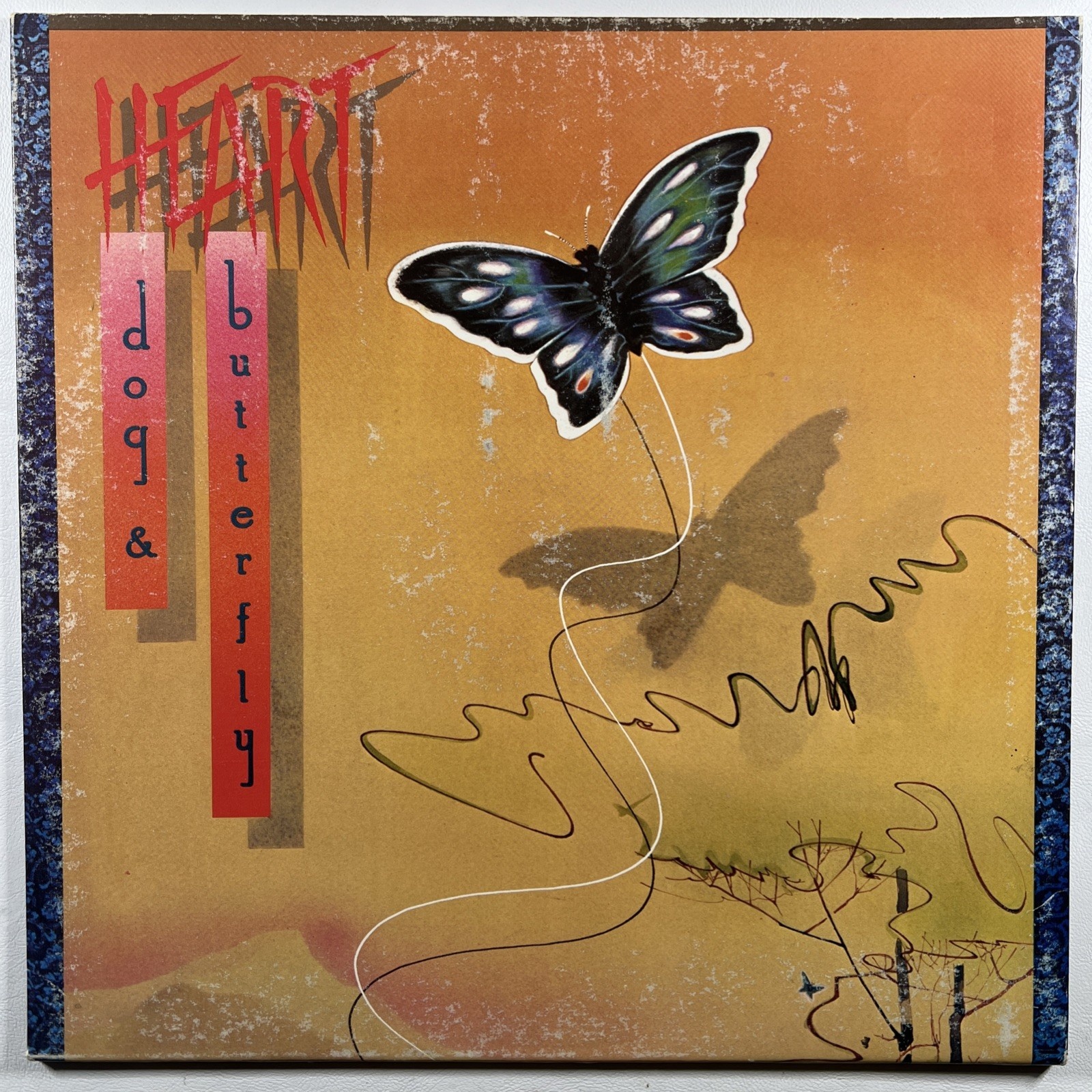 Heart - Dog & Butterfly LP Portrait FR 35555 EX 1978 Gatefold Straight On