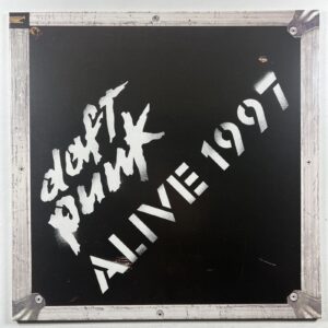 Daft Punk - Alive 1997 LP ADA Mint 2022 Reissue UK 180g Sticker Sheet Electronic