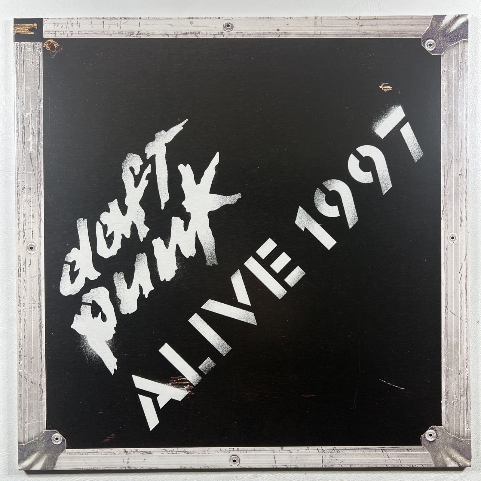 Daft Punk - Alive 1997 LP ADA Mint 2022 Reissue UK 180g Sticker Sheet Electronic