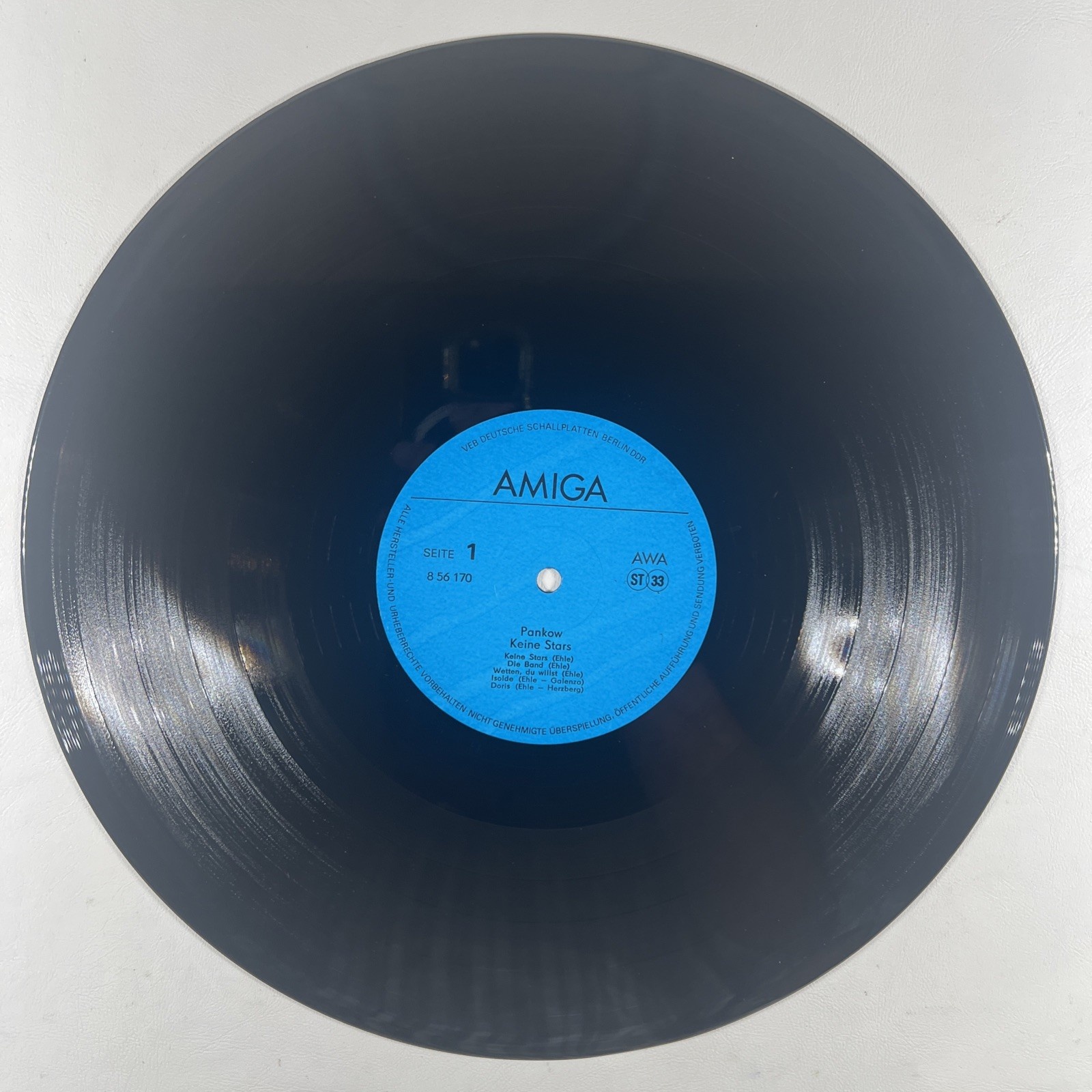 Pankow - Keine Stars LP Amiga 8 56 170 EX Germany 1986 Pop Rock - Image 4