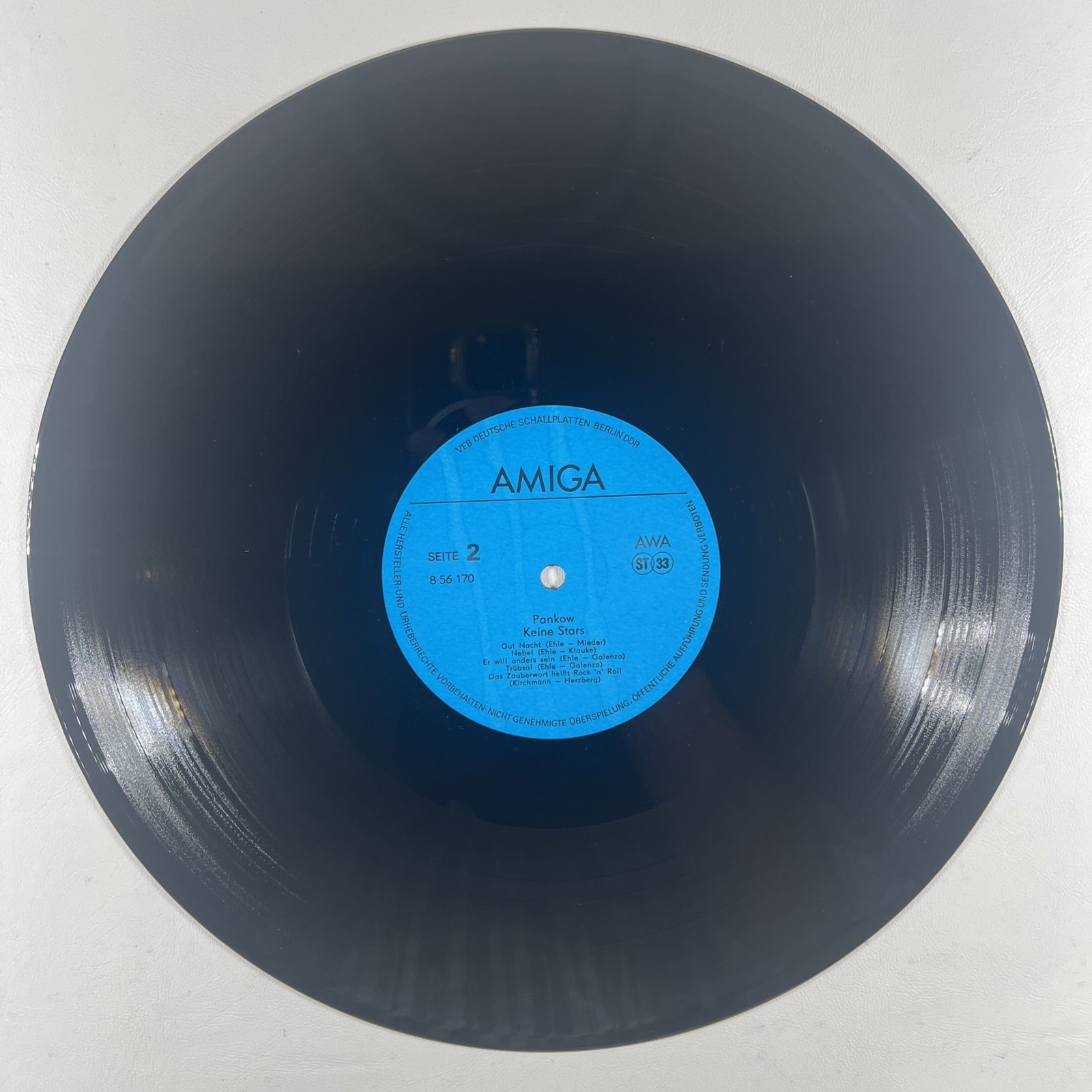 Pankow - Keine Stars LP Amiga 8 56 170 EX Germany 1986 Pop Rock - Image 5