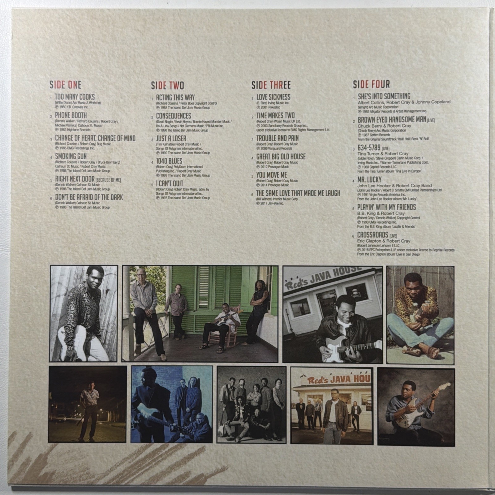 Robert Cray – Collected 2LP MOVLP2379 Ltd Ed 505/2K Red 180g Insert Gate 2020 - Image 4