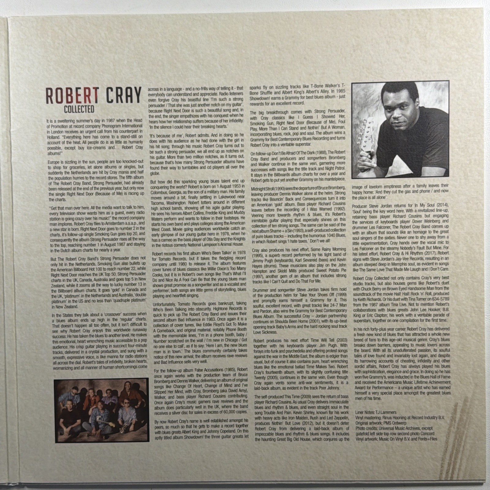 Robert Cray – Collected 2LP MOVLP2379 Ltd Ed 505/2K Red 180g Insert Gate 2020 - Image 5
