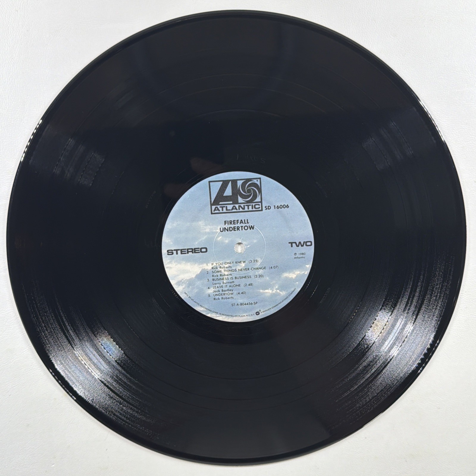 Firefall - Undertow LP Atlantic SD 116006 NM 1980 Promo Pop Rock - Image 6