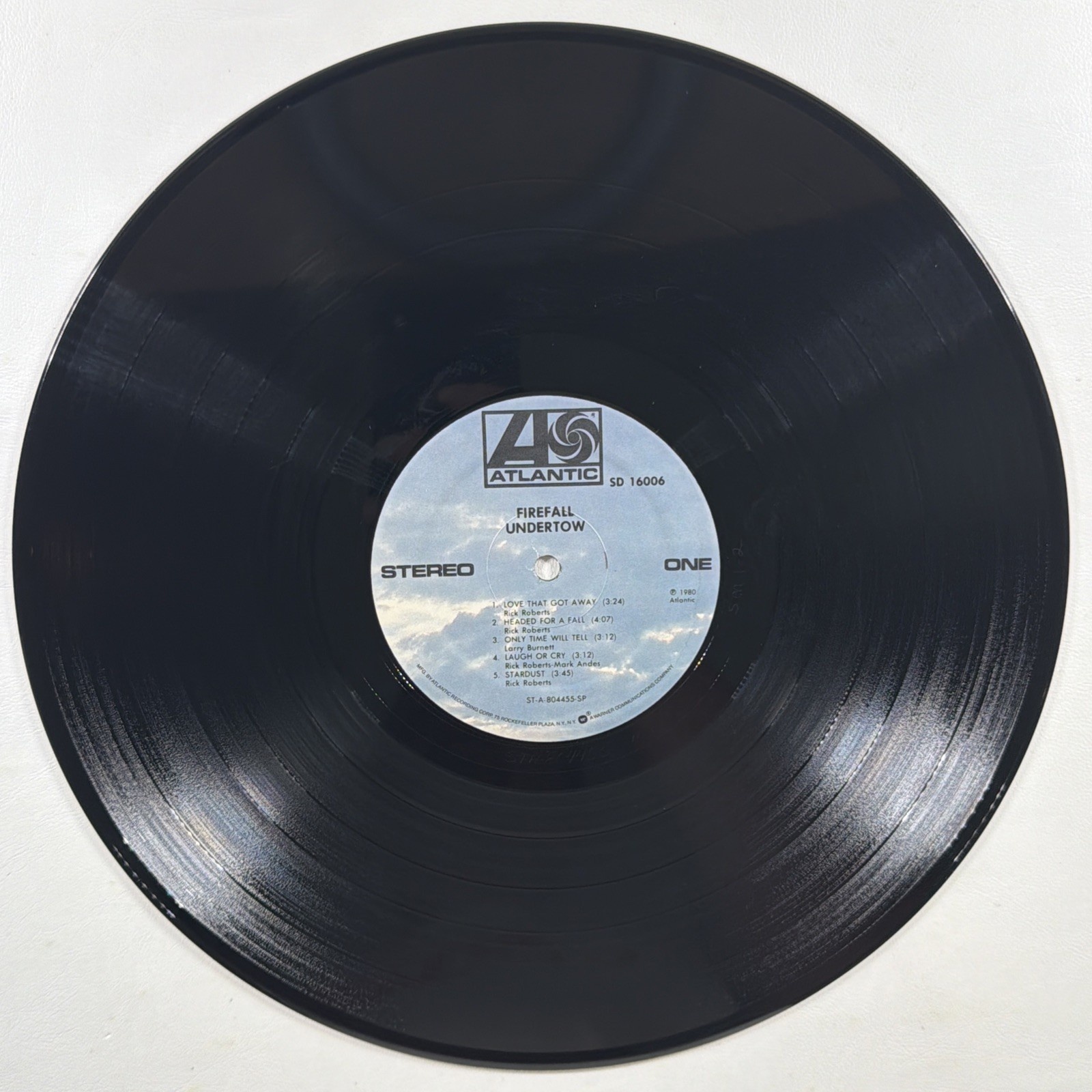Firefall - Undertow LP Atlantic SD 116006 NM 1980 Promo Pop Rock - Image 7