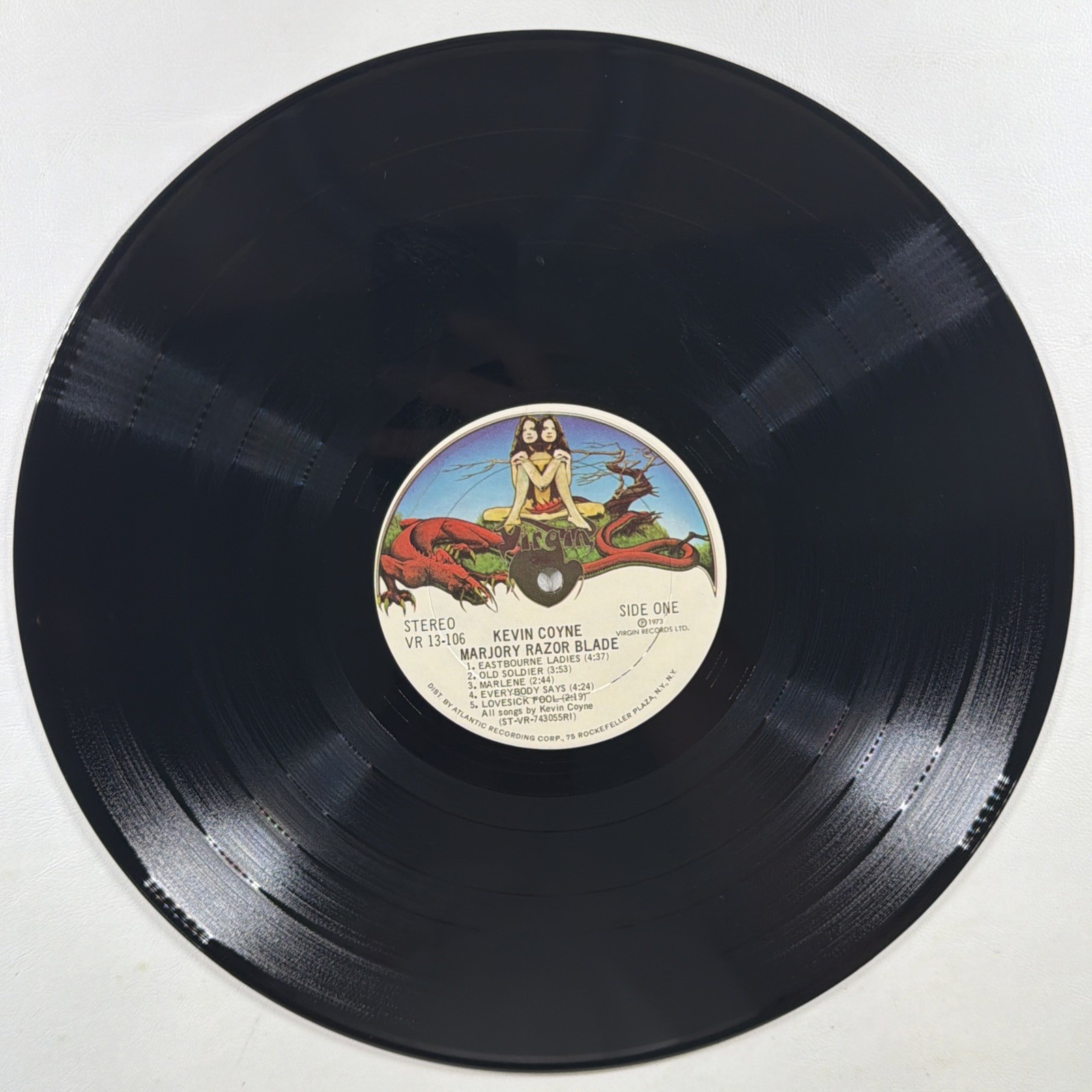 Kevin Coyne - Marjory Razor Blade LP Virgin Records VR 13-106 EX 1973 Folk Rock - Image 4