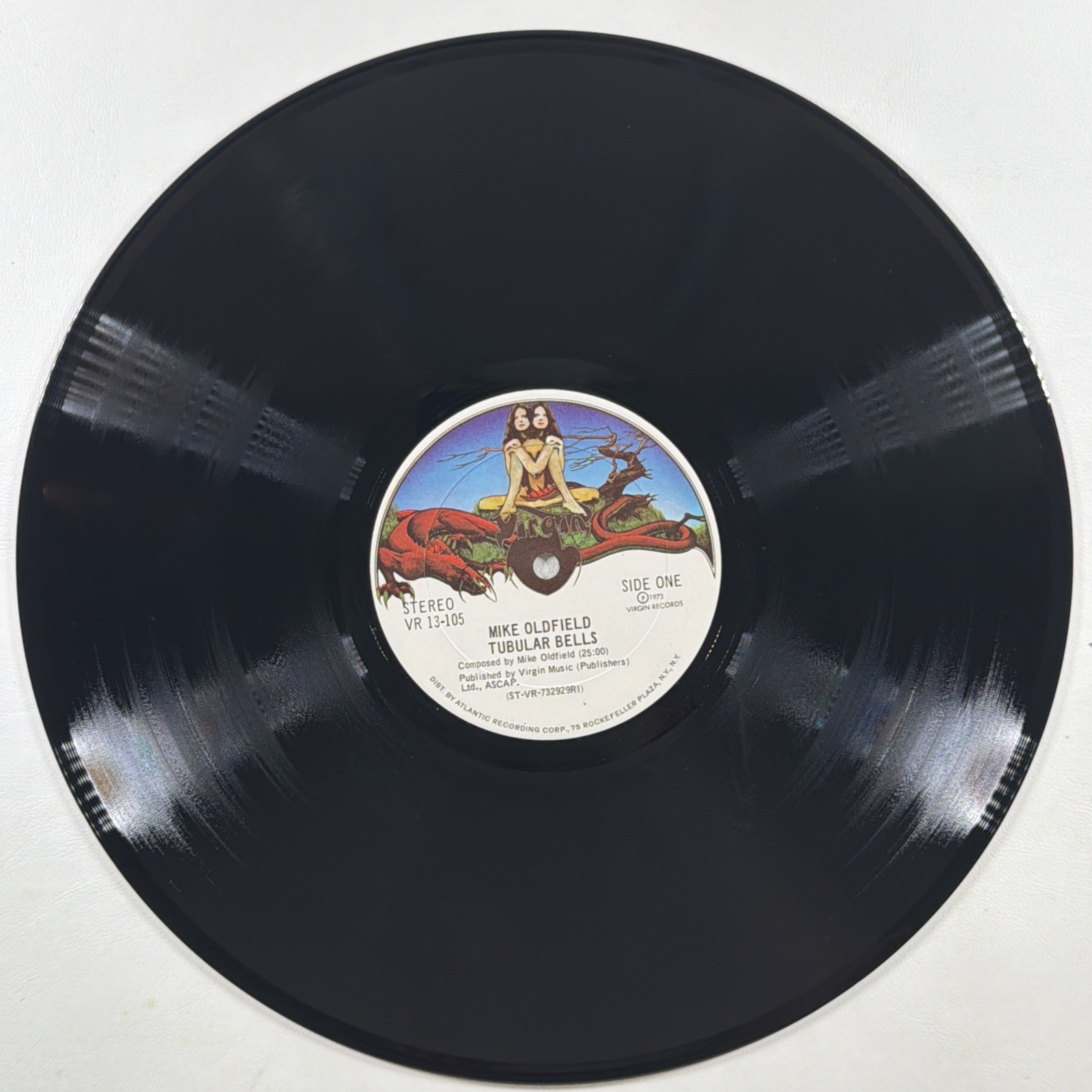Mike Oldfield - Tubular Bells LP Virgin Records VR13-105 DJ Promo 1973 Hype Prog - Image 6