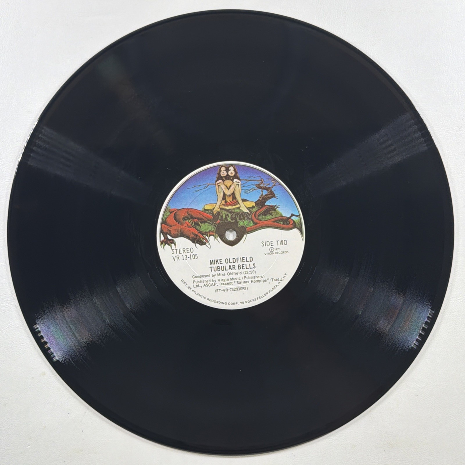 Mike Oldfield - Tubular Bells LP Virgin Records VR13-105 DJ Promo 1973 Hype Prog - Image 7