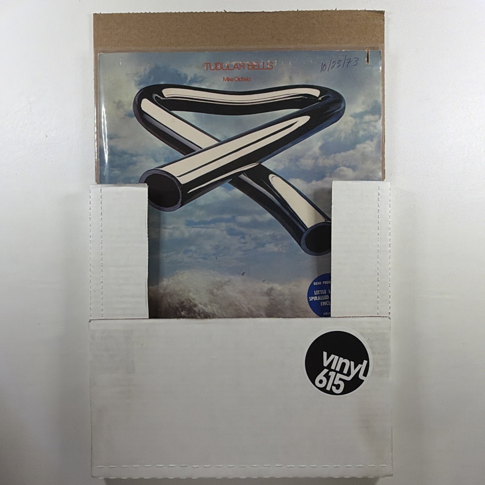 Mike Oldfield - Tubular Bells LP Virgin Records VR13-105 DJ Promo 1973 Hype Prog - Image 8