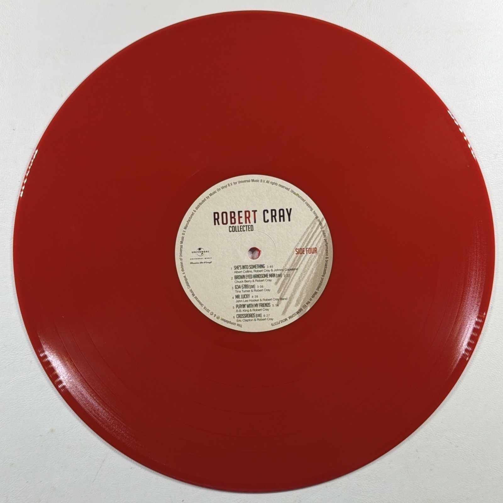 Robert Cray – Collected 2LP MOVLP2379 Ltd Ed 505/2K Red 180g Insert Gate 2020 - Image 11