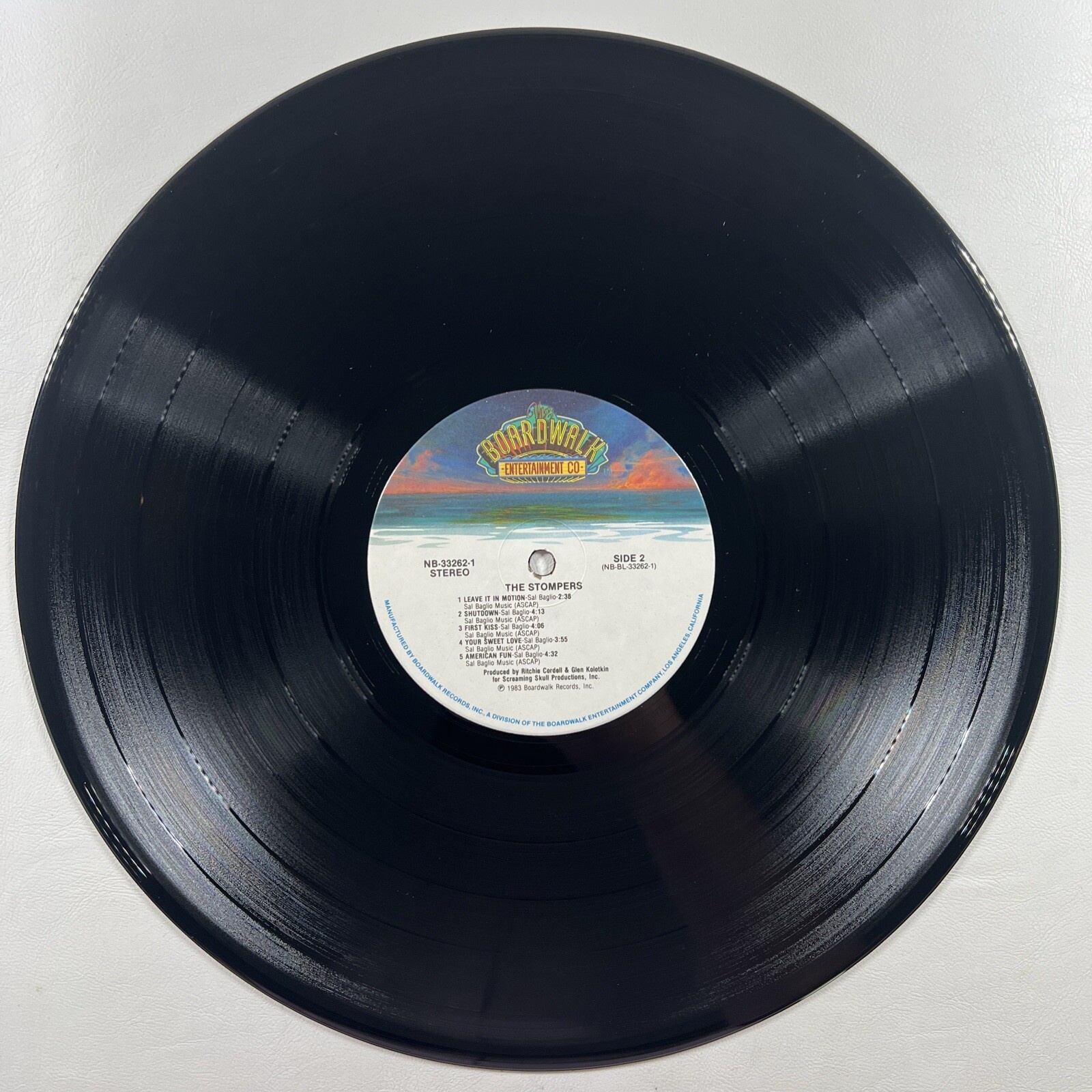 The Stompers - The Stompers LP Boardwalk Records NB-33262-1 EX 1982 - Image 5