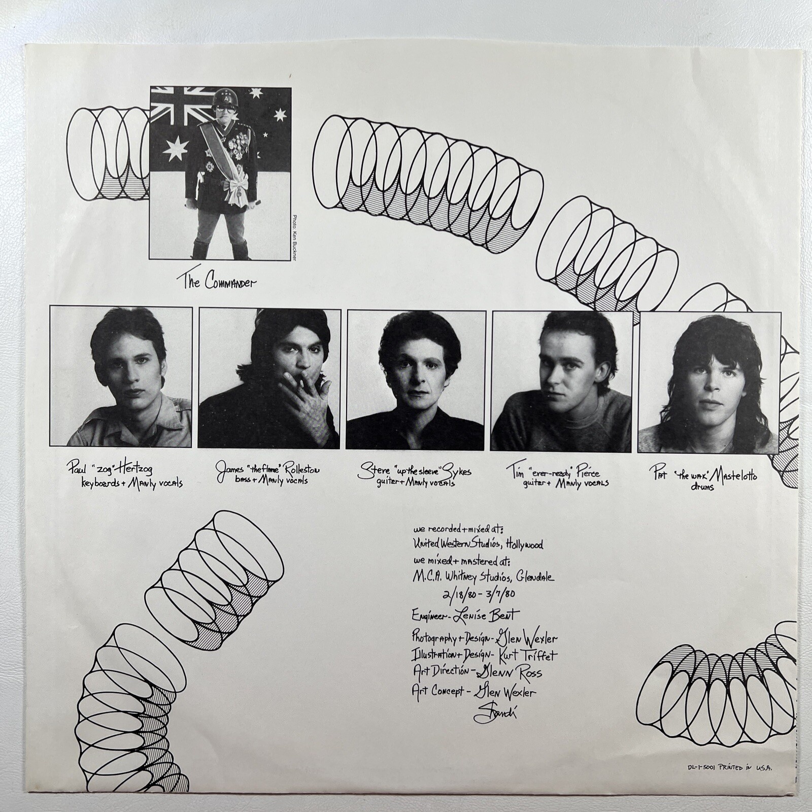 Shandi - Shandi LP Dreamland DL-1-5001 EX 1980 Pop Rock - Image 3