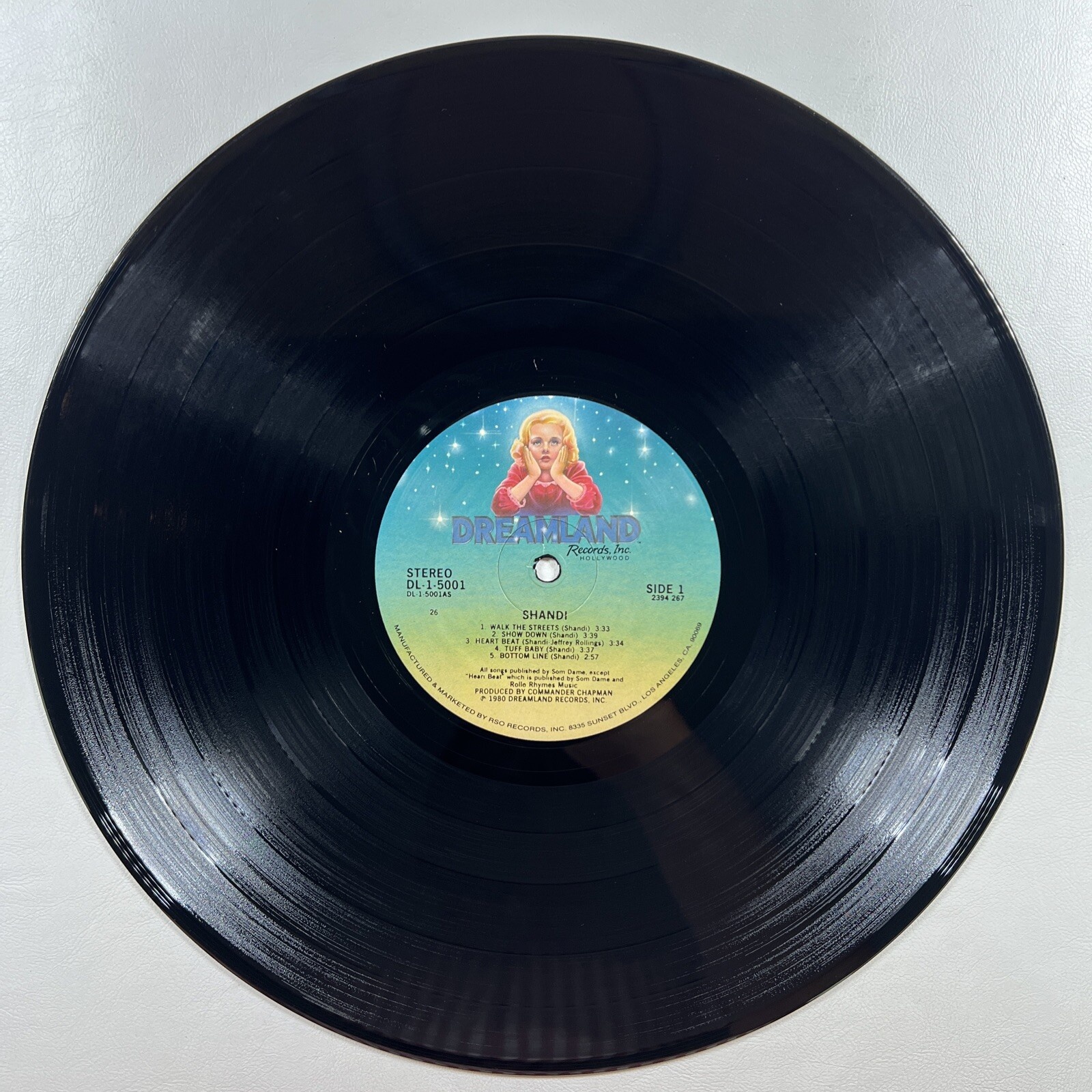 Shandi - Shandi LP Dreamland DL-1-5001 EX 1980 Pop Rock - Image 5