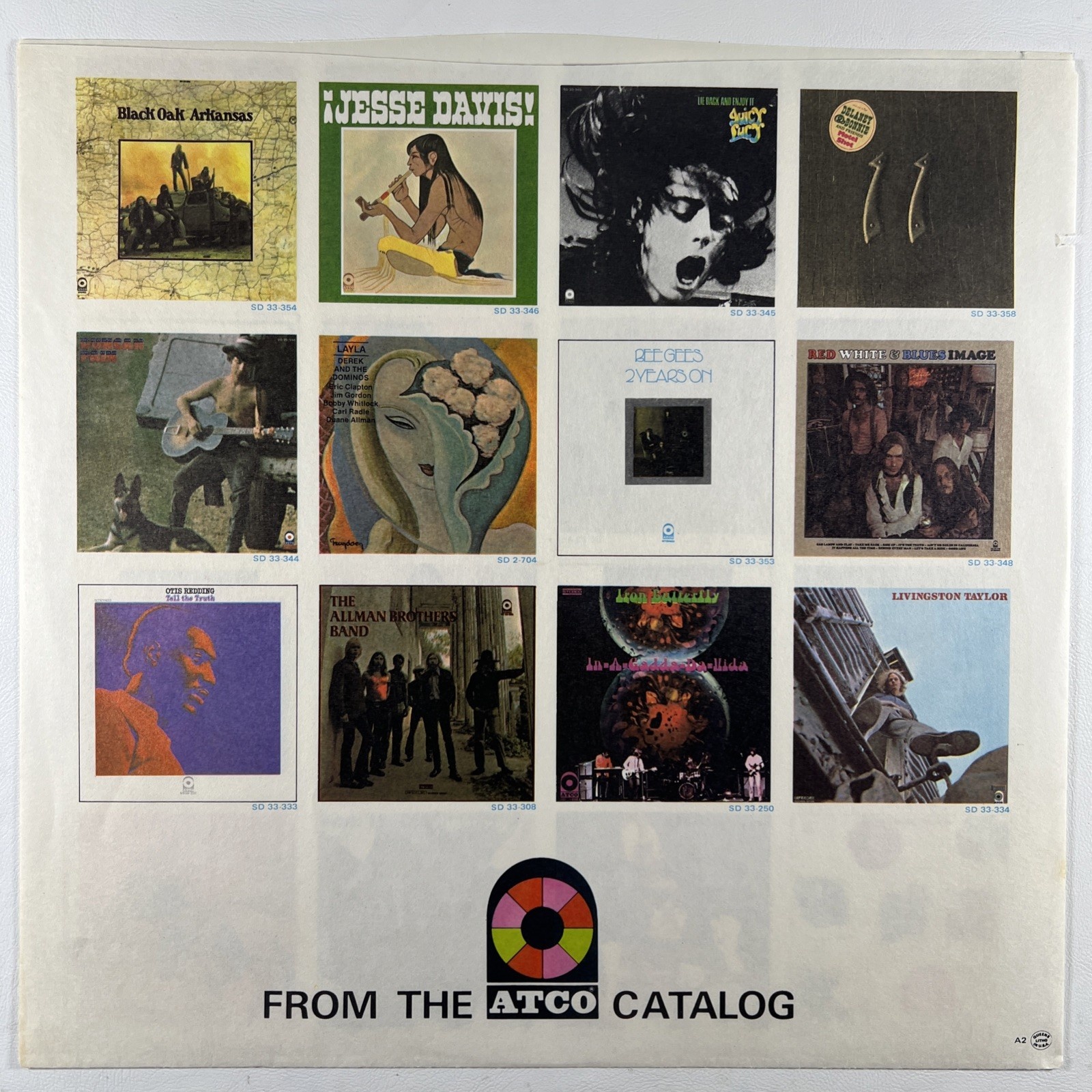 Green - To Help Somebody LP Atco SD 33-366 EX 1971 Rock Psychedelic - Image 3