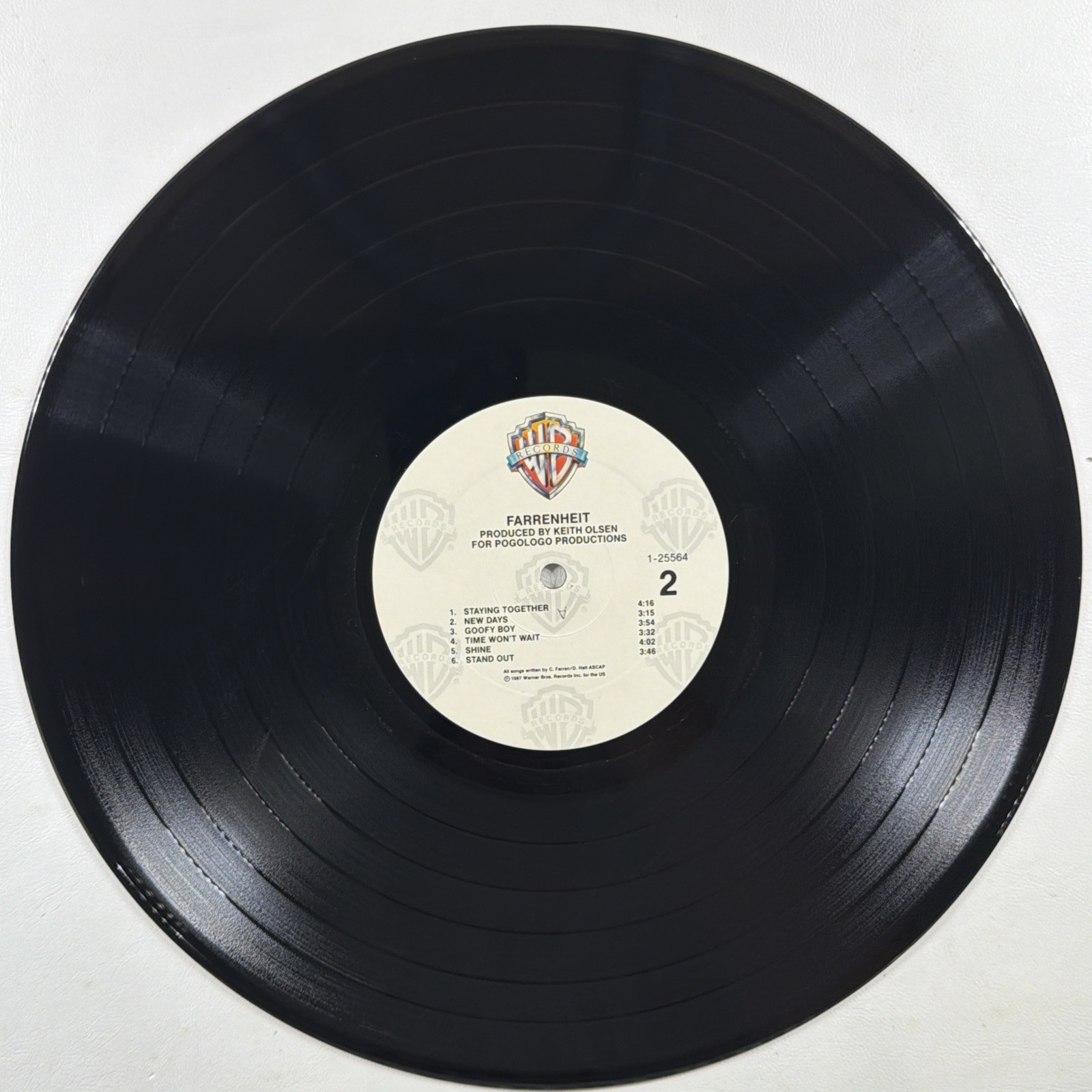 Farrenheit Self-Titled LP Warner Bros 925564-1 NM Promo Promo AOR Arena Rock - Image 6