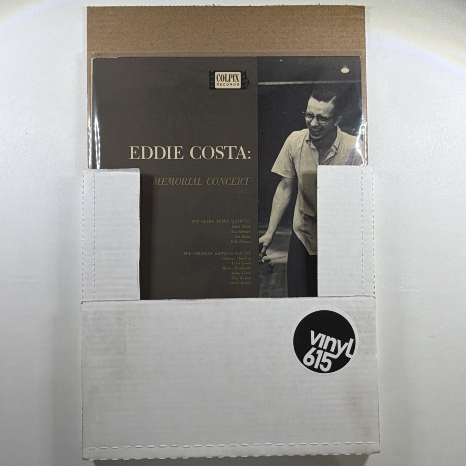 Clark Terry/Coleman Hawkins - Eddie Costa: Memorial Concert LP Colpix NM Mono 63 - Image 6