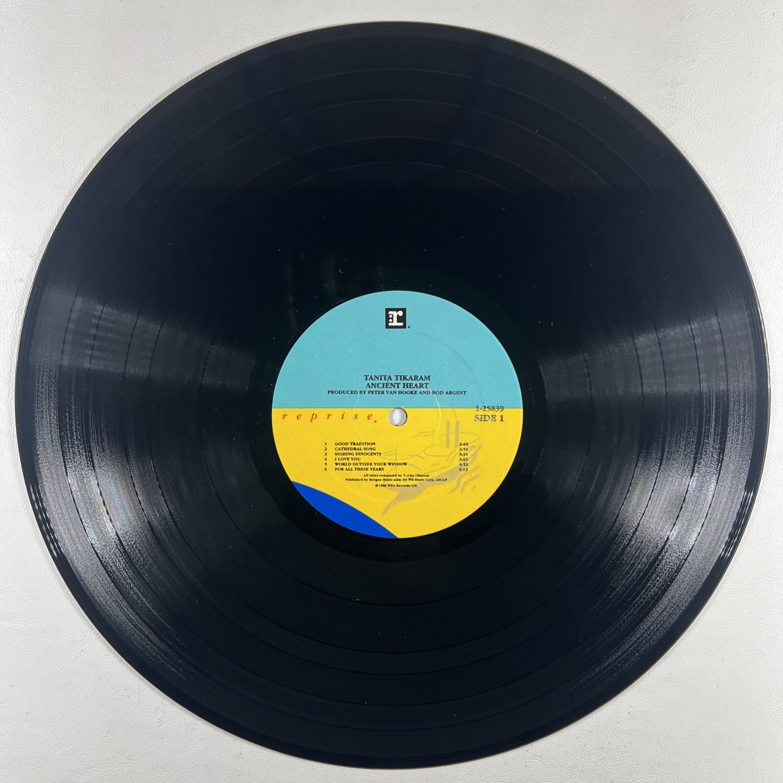 Tanita Tikaram - Ancient Heart LP Reprise Records 9258391 VG+ 1988 UK - Image 4