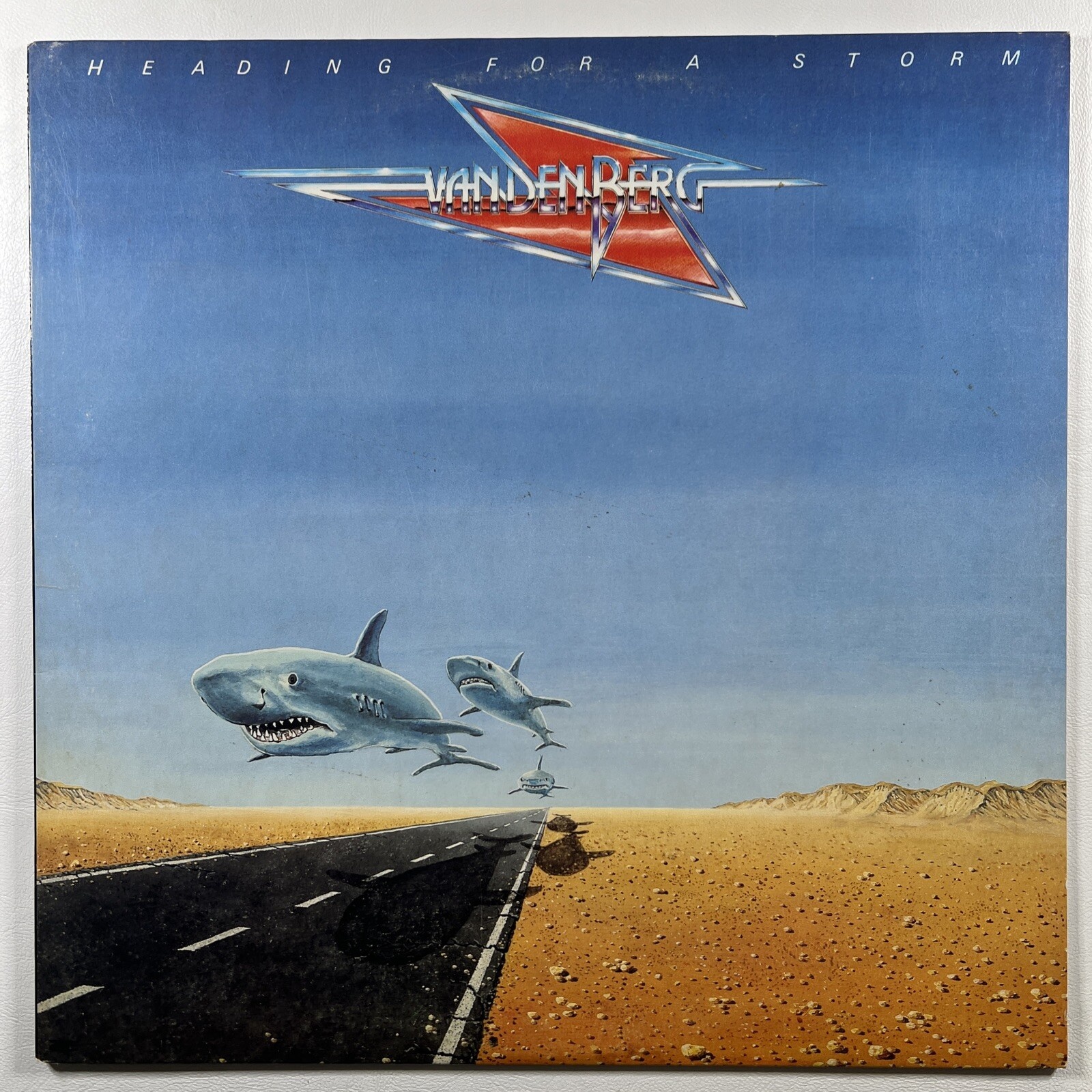 Vandenberg - Heading For A Storm LP Atco 90121 EX 1983 Promo
