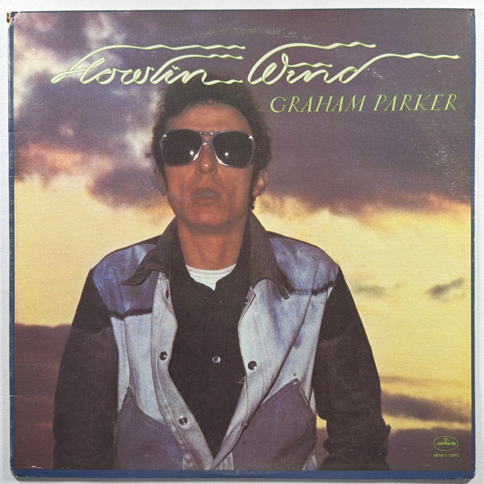 Graham Parker & The Rumour – Howlin’ Wind LP Mercury SRM-1-1095 EX 1976 Promo