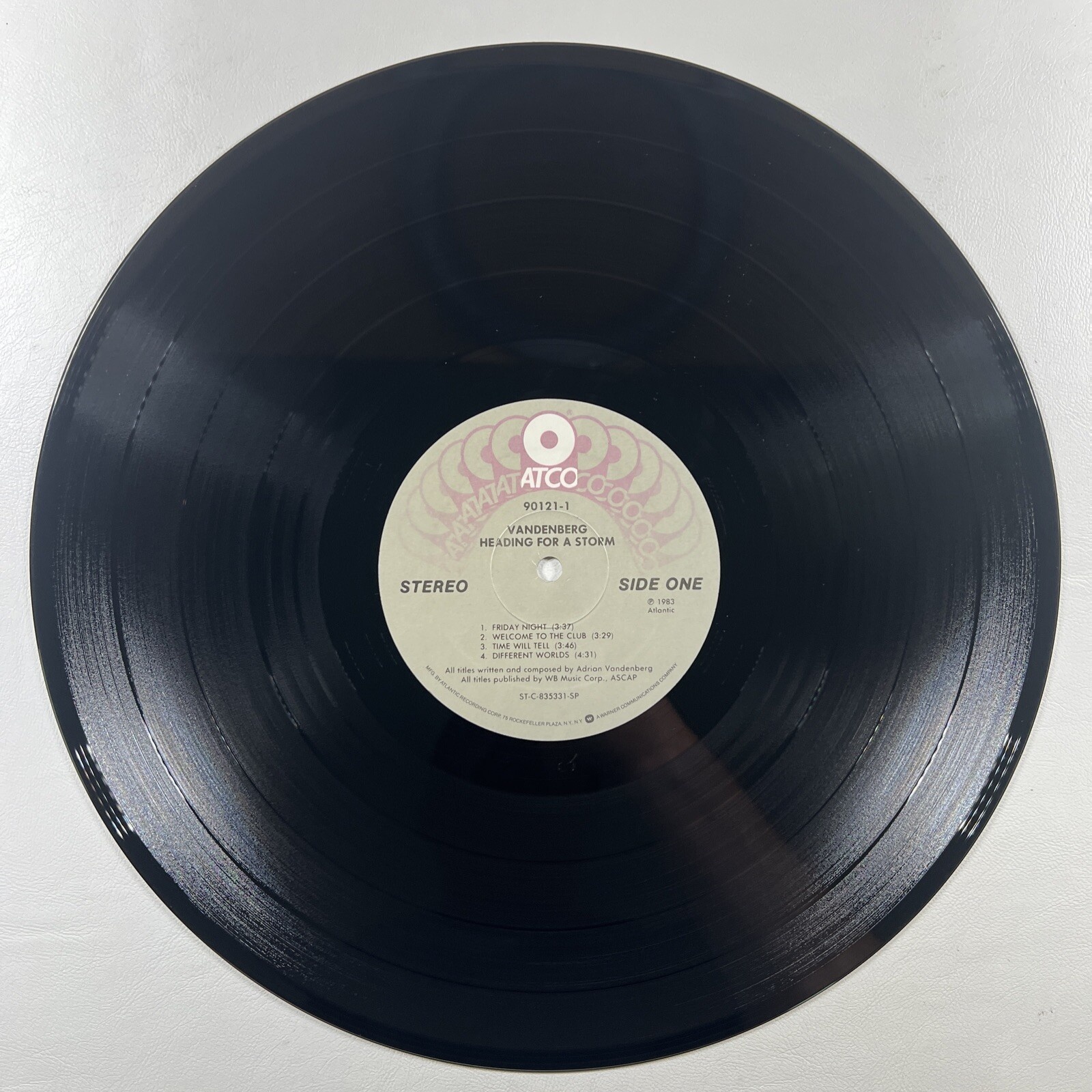 Vandenberg - Heading For A Storm LP Atco 90121 EX 1983 Promo - Image 6