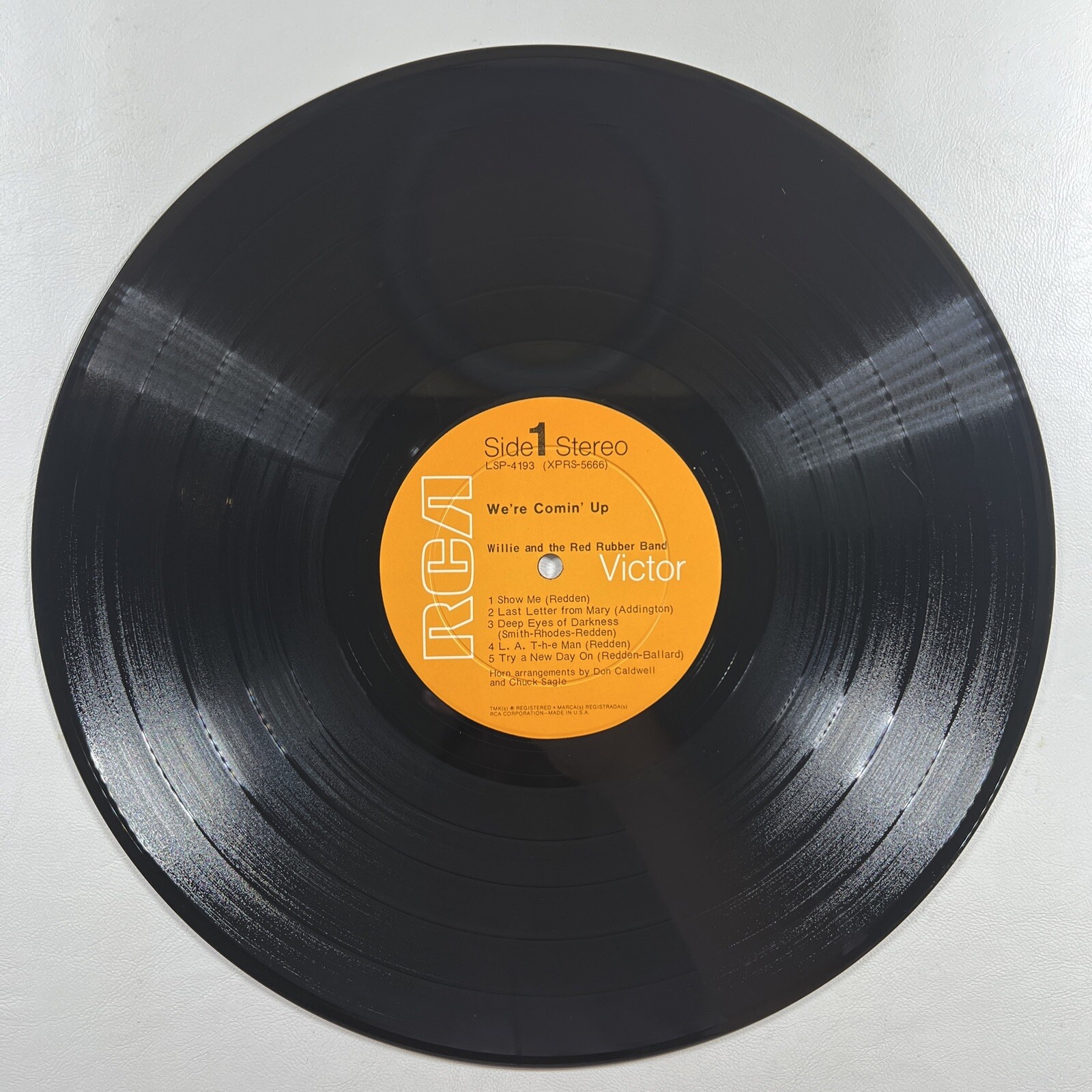 Willie and the Red Rubber Band - We’re Comin’ Up LP RCA LSP-4193 EX 1969 - Image 5
