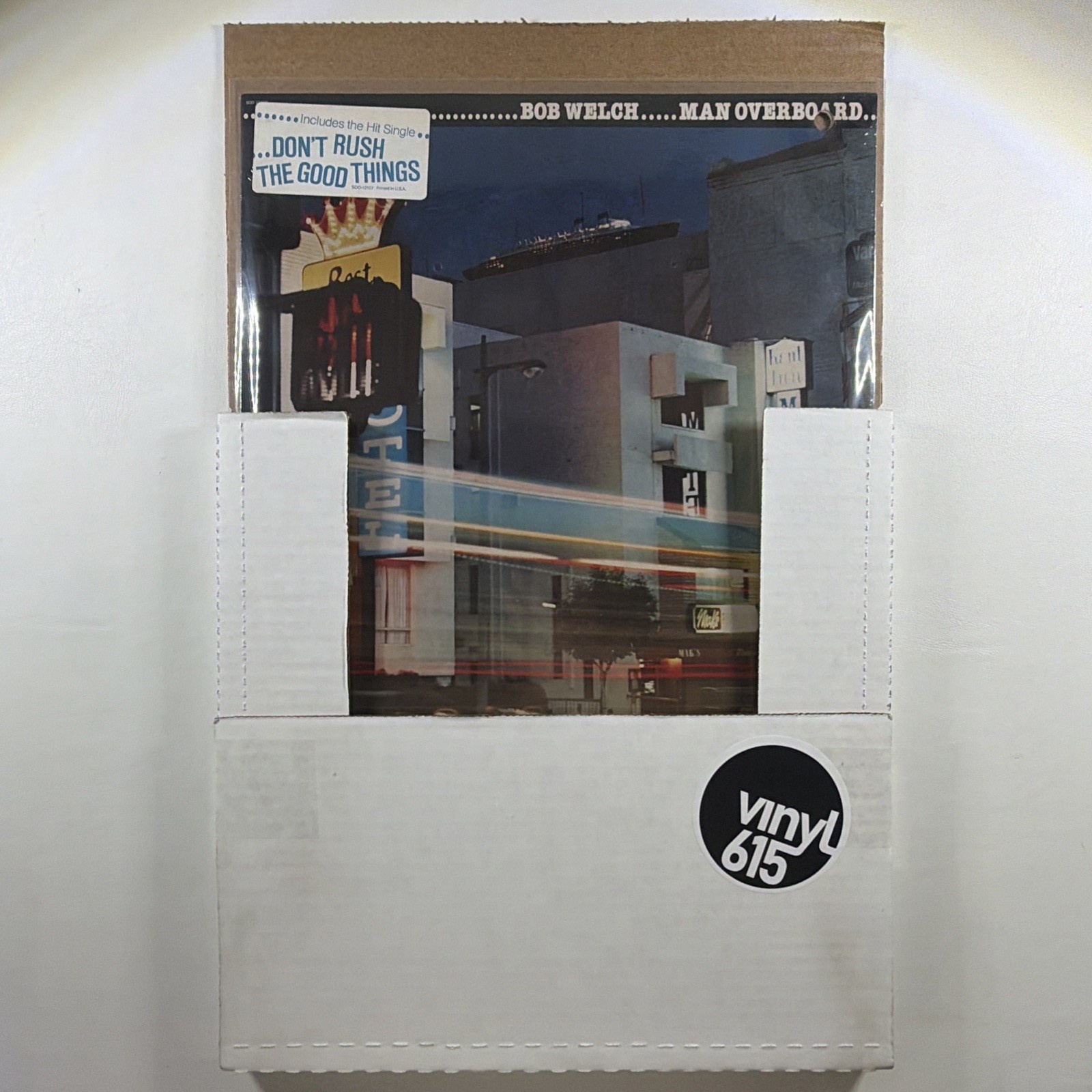 Bob Welch - Man Overboard LP EMI SOO-12107 Sealed 1980 Hype Don’t Rush The Good - Image 3