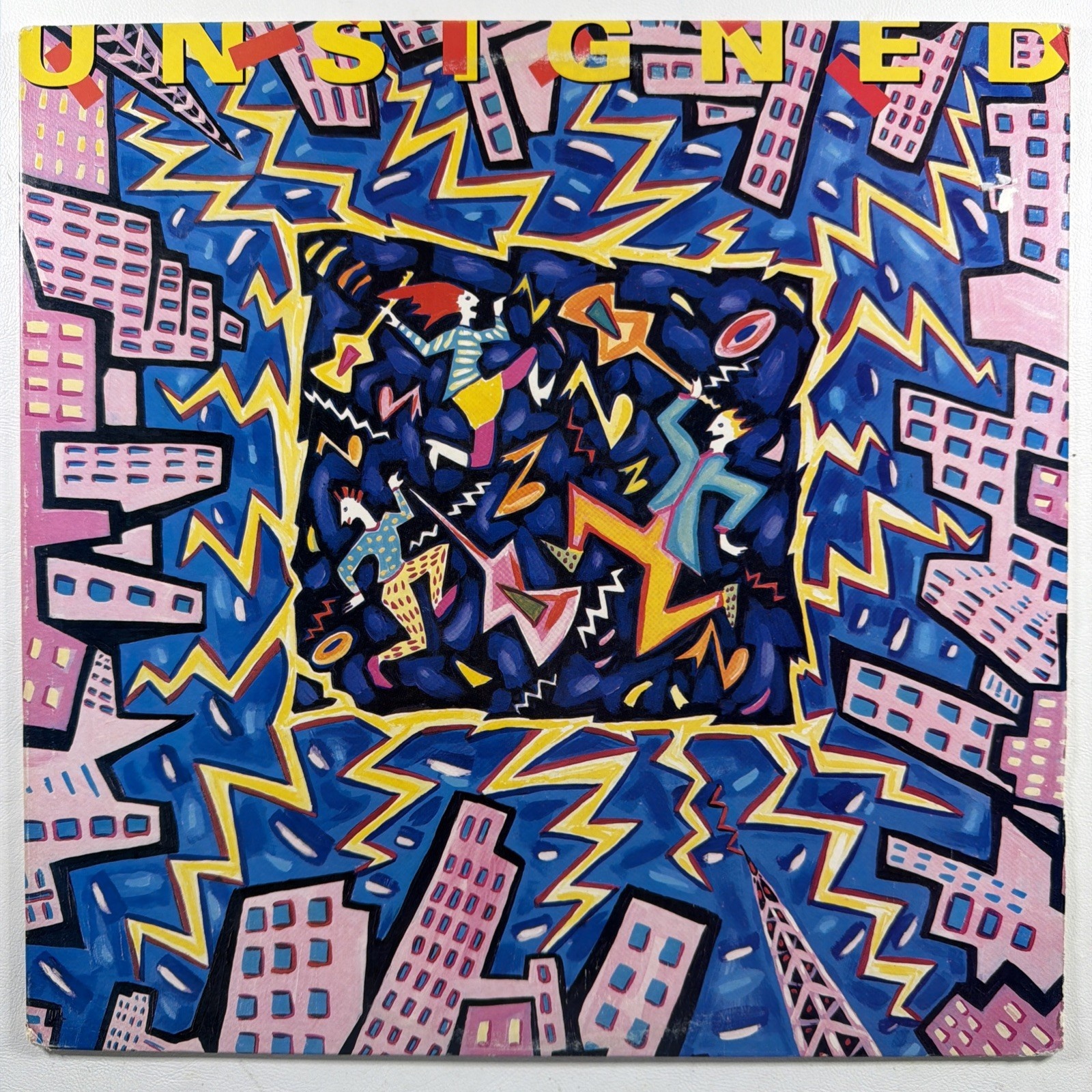 Various Artists - Epic Presents The Unsigned LP BFE 40258 EX New Wave 1985 Promo