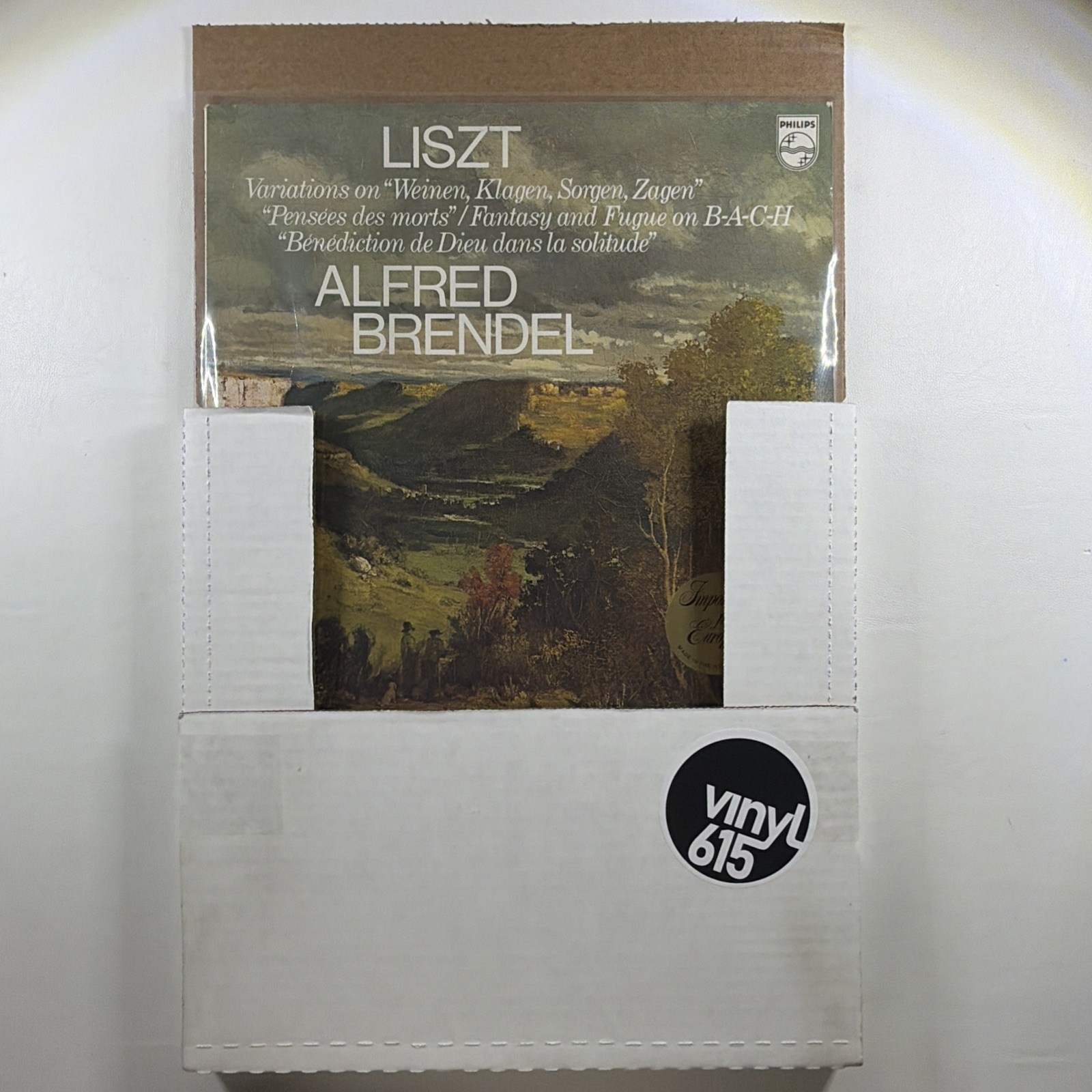 Franz Liszt Alfred Brendel - Variations On Weinen, Klagen … LP Philips NM Europe - Image 6