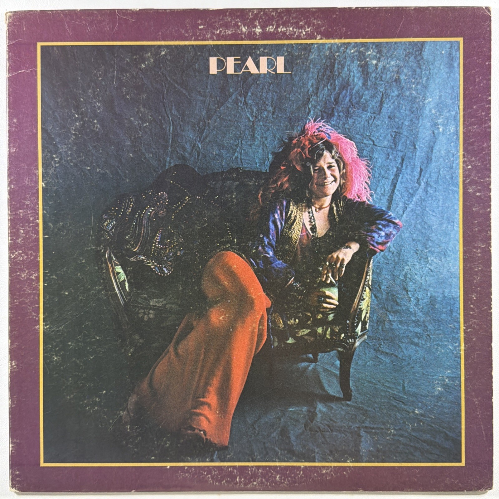 Janis Joplin - Pearl LP Columbia KC-30322 EX 1971 Me & Bobby McGee Mercedes Benz