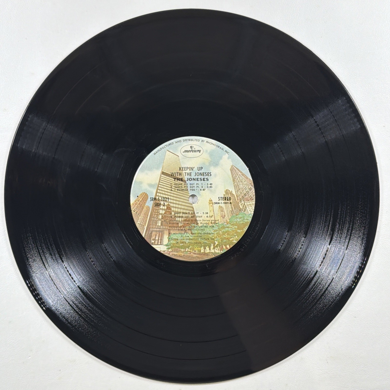 The Joneses - Keepin' Up With the Joneses LP Mercury SRM-1-1021 VG+ 1974 - Image 5