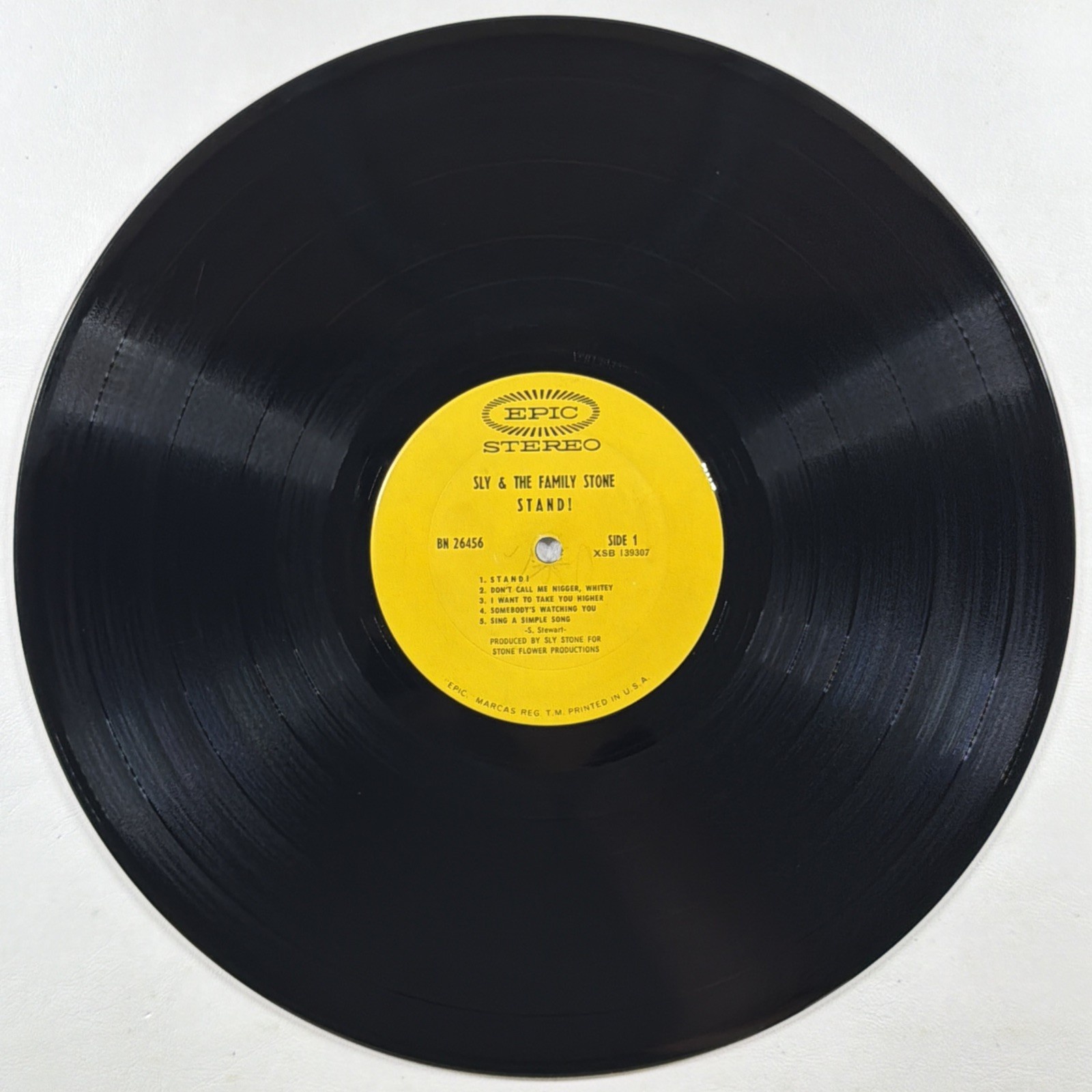 Sly and the Family Stone - Stand! LP Epic Records BN-26456 VG+ Gatefold 1969 - Image 7