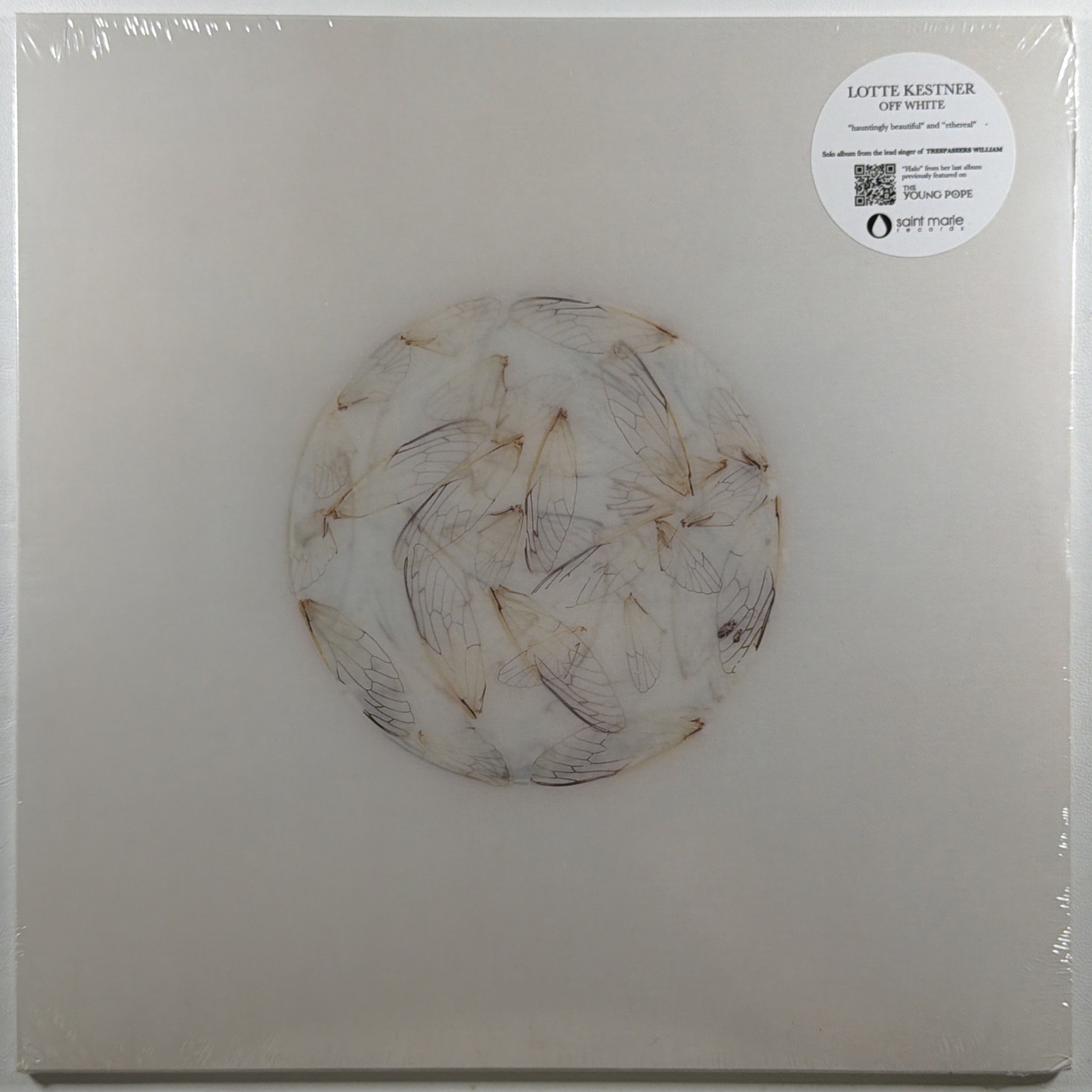 Lotte Kestner - Off White LP Saint Marie Records Sealed 2017 Hype 180g