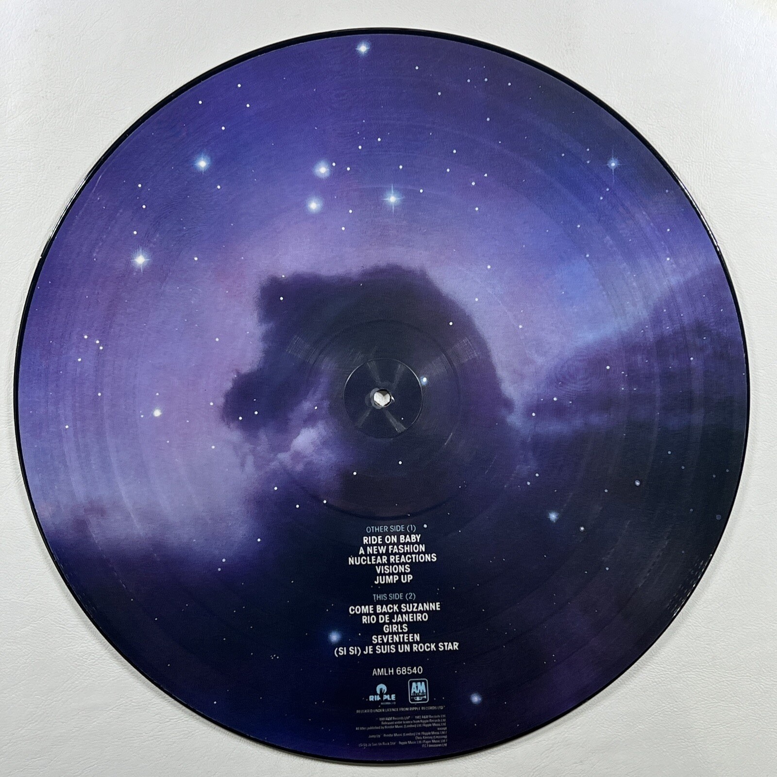 Bill Wyman - Self-Titled LP A&M Picture Disc Lim. Edit. AMLH68540 EX UK 1982 - Image 4