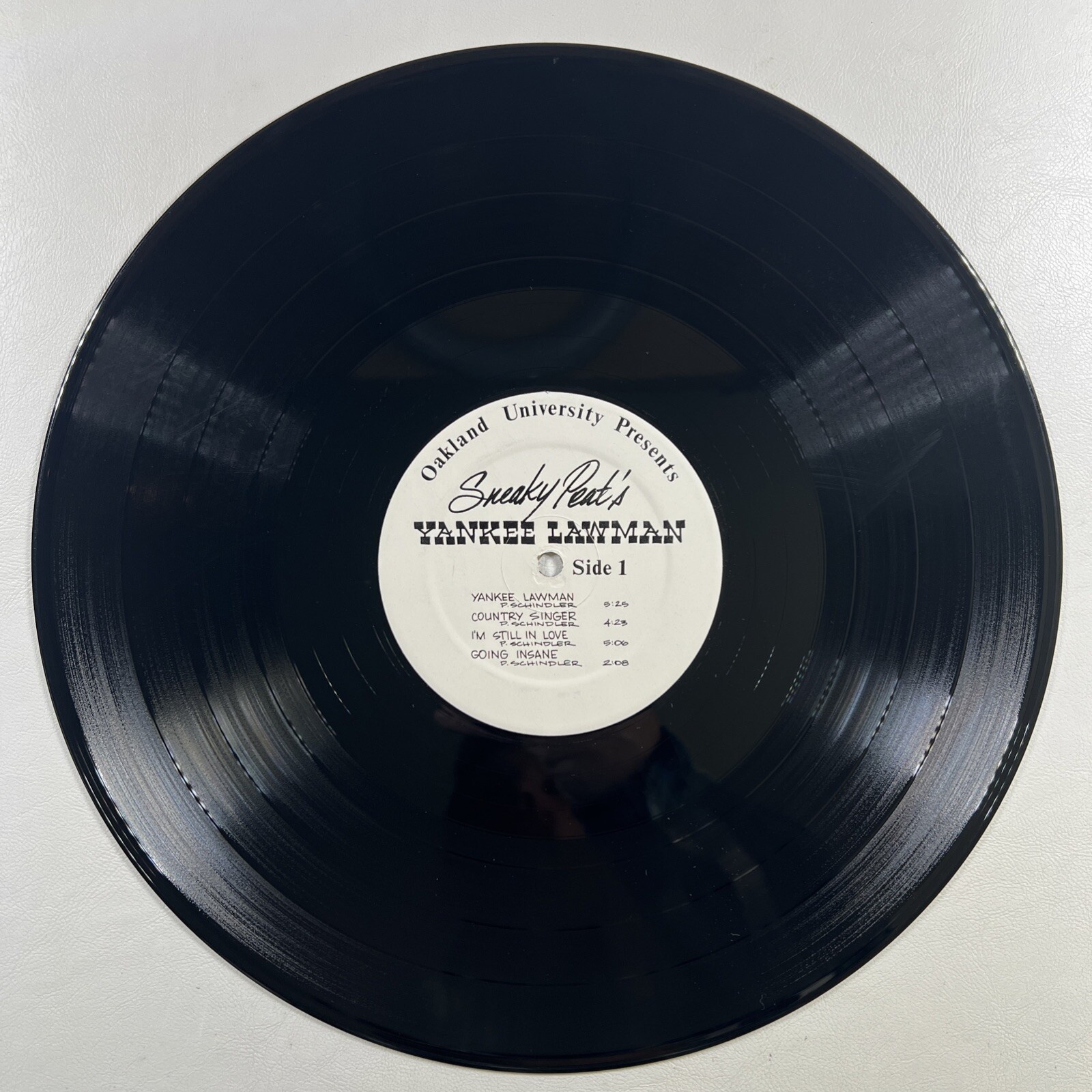 Sneaky Peat - Yankee Lawman LP Oakland University EX 1980 - Image 4