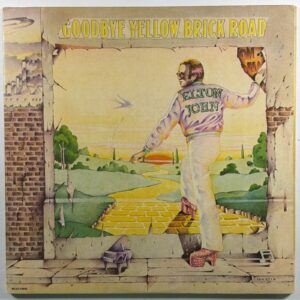 Elton John - Goodbye Yellow Brick Road 2LP MCA2-10003 VG+ 1973 Tri-Fold Bennie