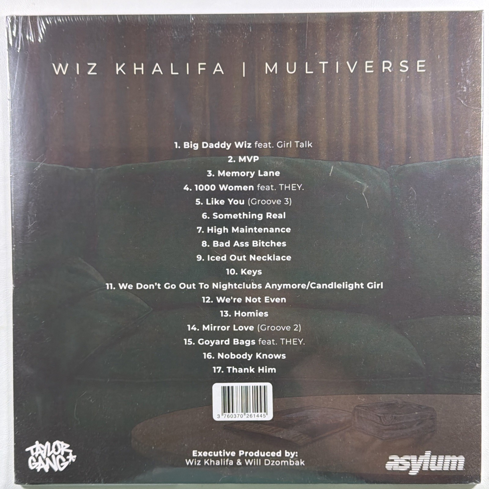 Wiz Khalifa - Multiverse 2LP Taylor Gang WKM1B Sealed 2022 Ltd Ed Green Hip Hop - Image 2