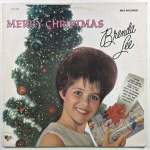 Brenda Lee - Merry Christmas LP MCA232 EX 1973 Rockin’ Around The Christmas Tree