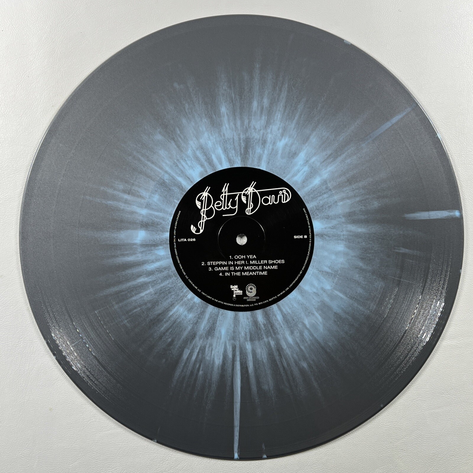 BETTY DAVIS - Self Titled LP Vinyl Me 180g SILVER/BLUE NM Art Print Insert - Image 10