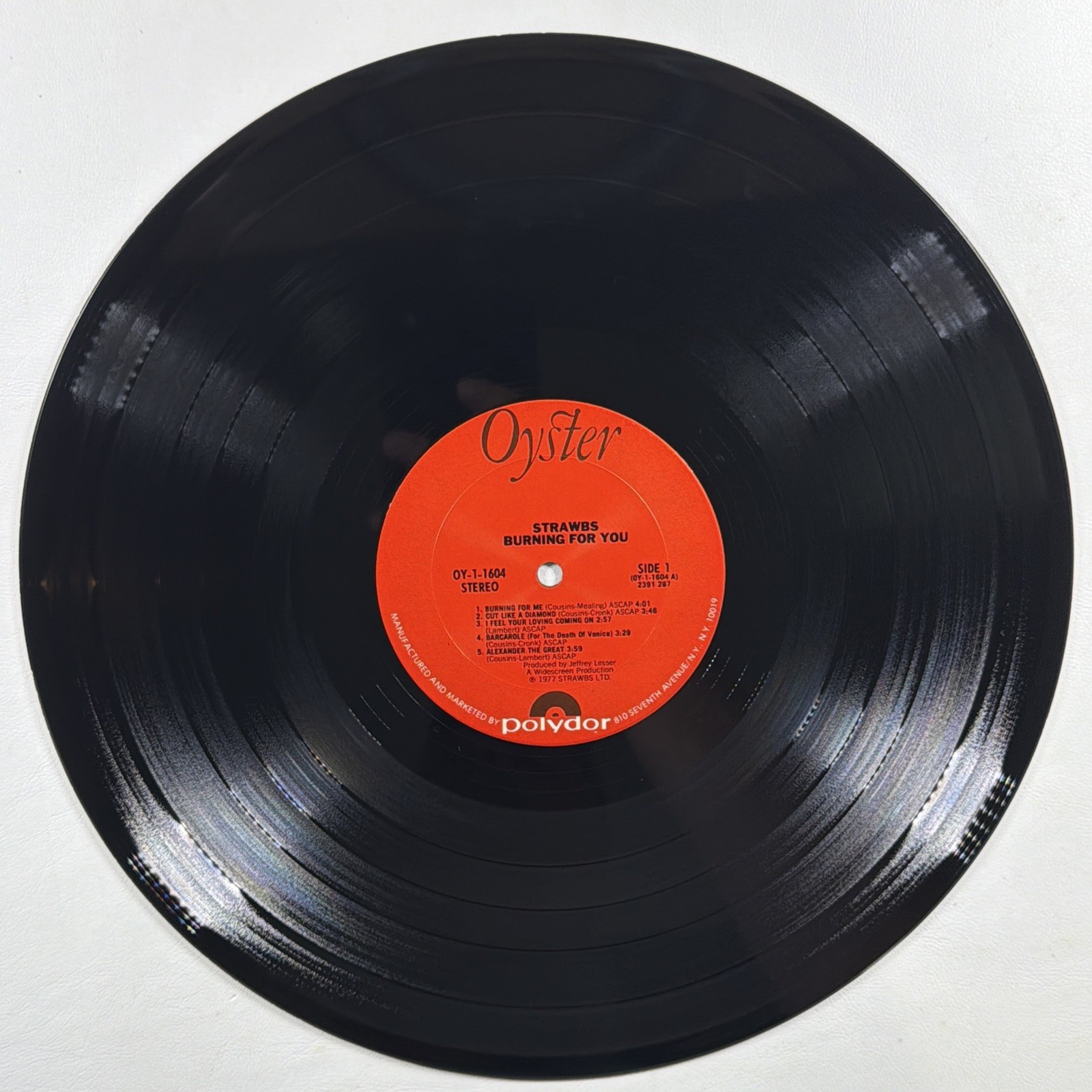 Strawbs - Burning For You LP Oyster Record OY-1-1604 EX 1977 Prog Rock - Image 5