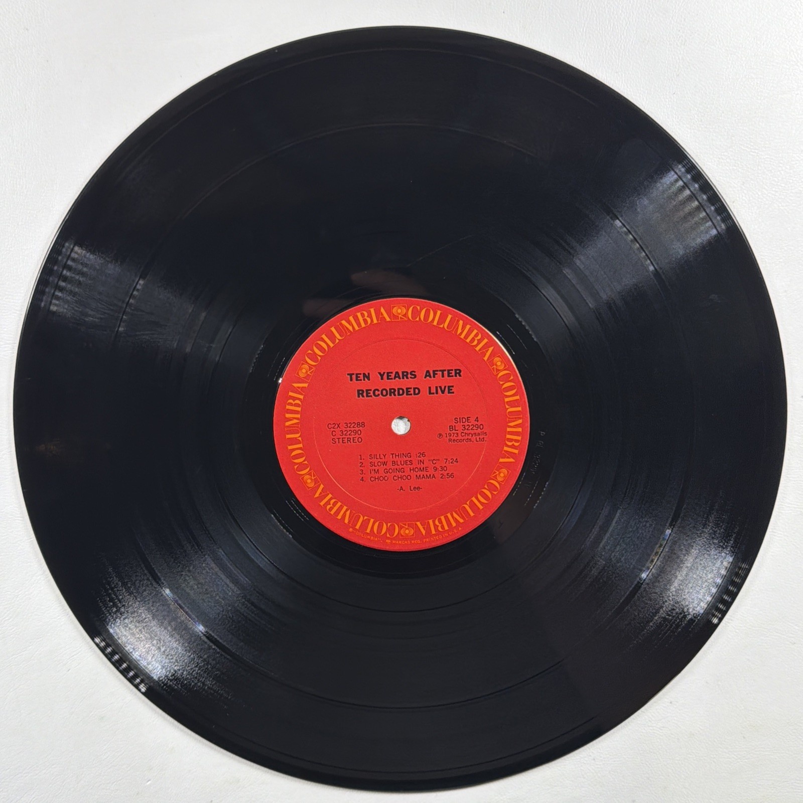Ten Years After – Recorded Live 2LP Columbia C2X 32288 VG+ 1973 Promo Gate Hype - Image 8
