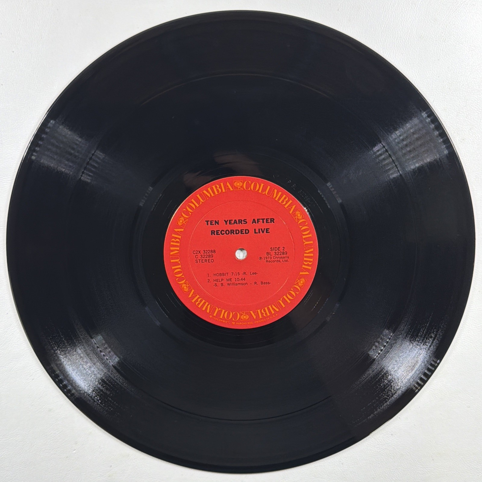 Ten Years After – Recorded Live 2LP Columbia C2X 32288 VG+ 1973 Promo Gate Hype - Image 9
