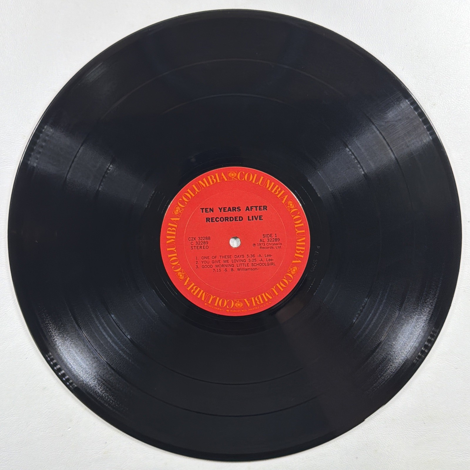 Ten Years After – Recorded Live 2LP Columbia C2X 32288 VG+ 1973 Promo Gate Hype - Image 10