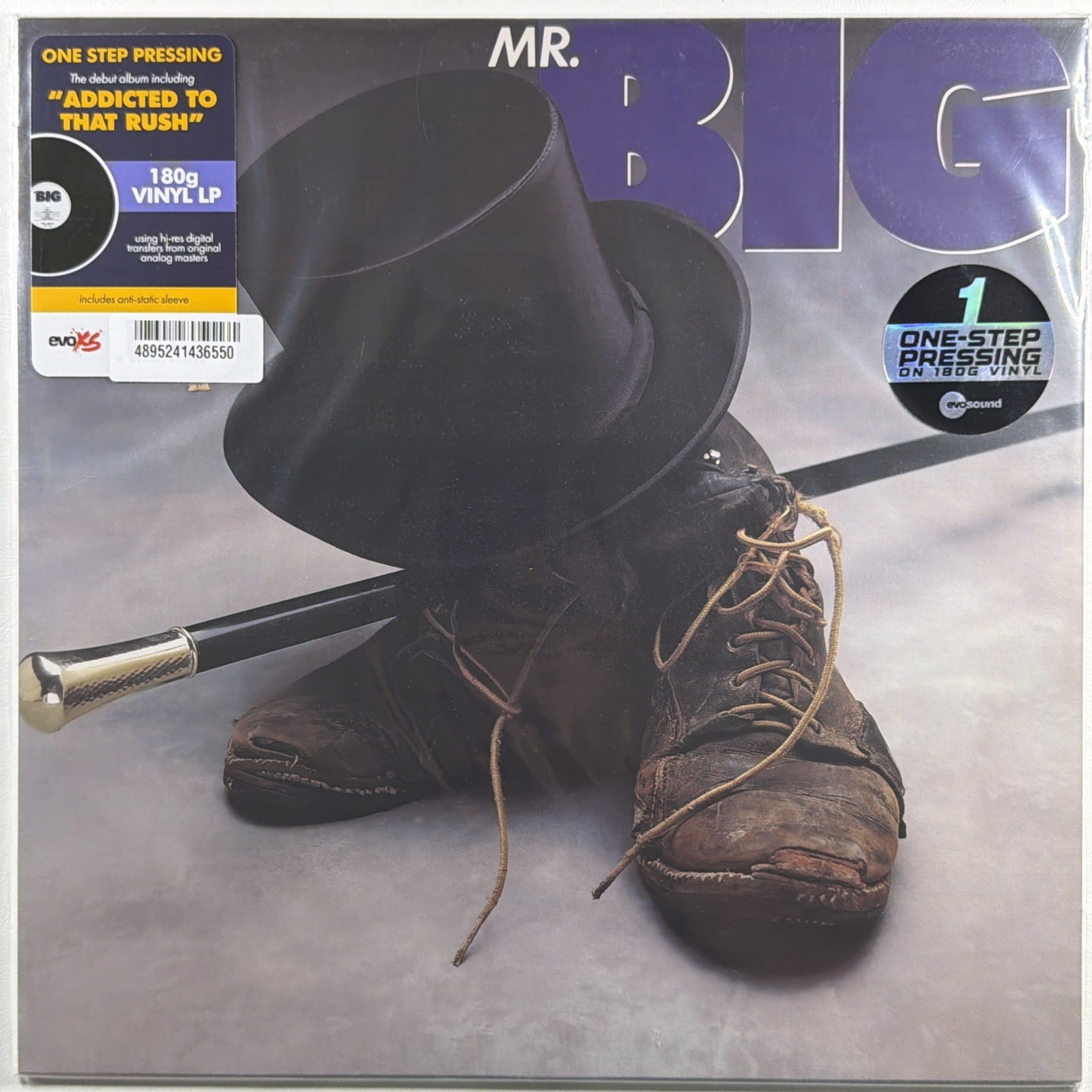 Mr Big - Self Titled LP EVOXS - EVLP037BL Sealed 180g Reissue 2025 Hong Kong