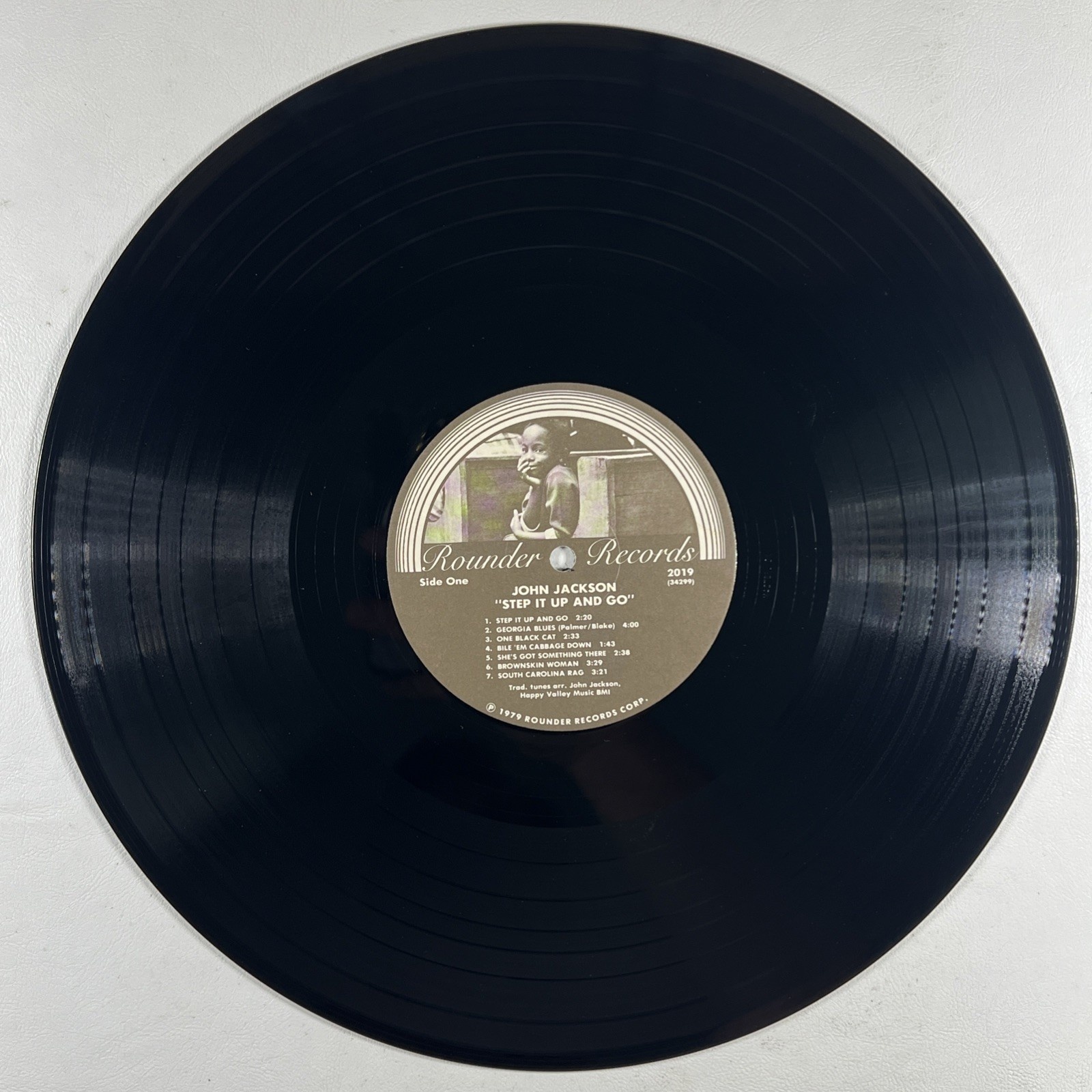 John Jackson - Step It Up And Go LP Rounder Records 2019 EX 1979 Blues - Image 5